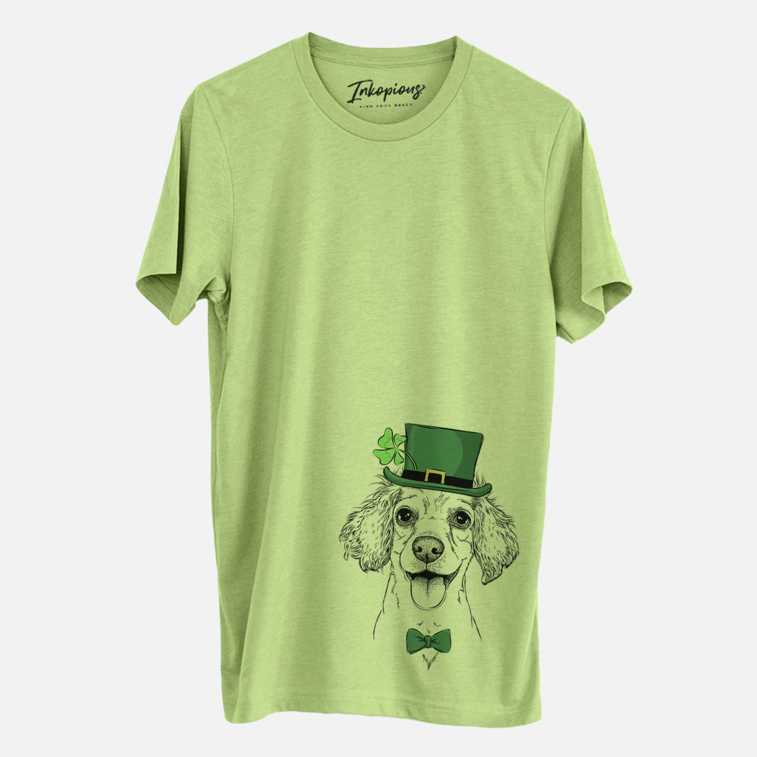 St. Patrick's Piglet the Dachshund Mix - Unisex Crewneck