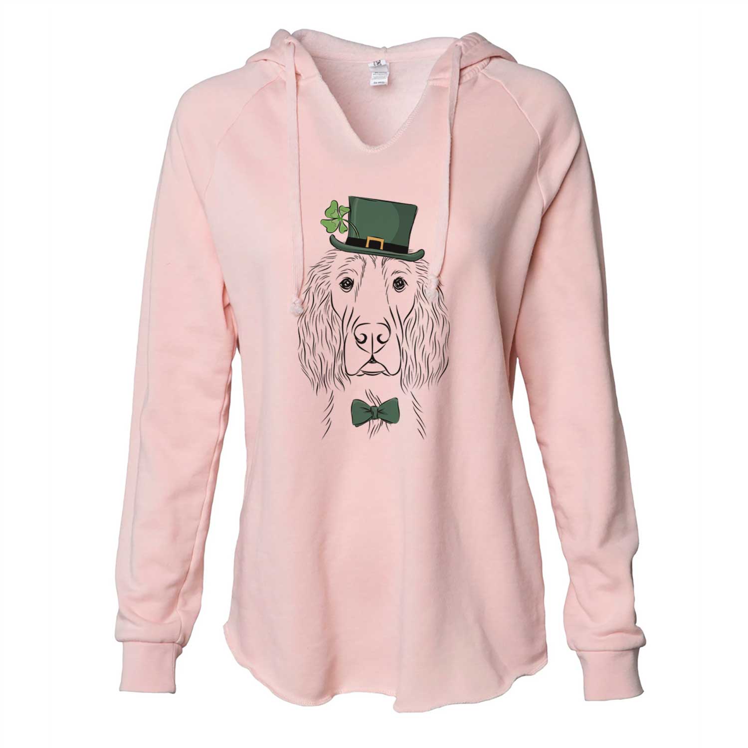 St. Patrick's Piper the Irish Setter - Cali Wave Hooded Sweatshirt