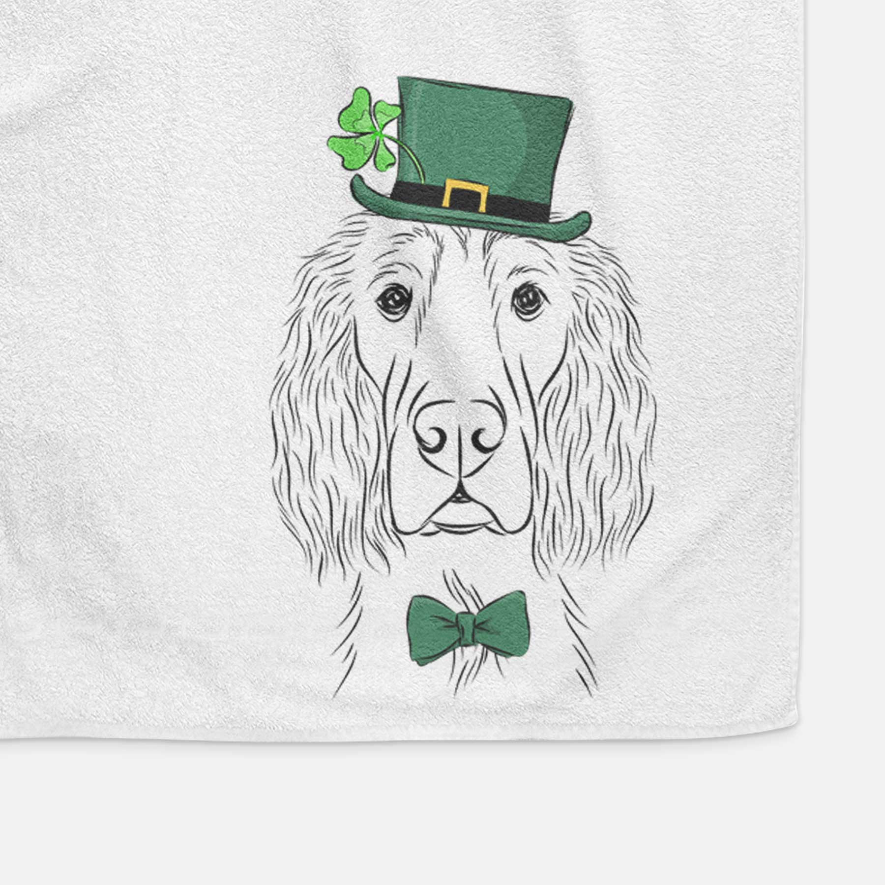 Piper the Irish Setter Decorative Hand Towel