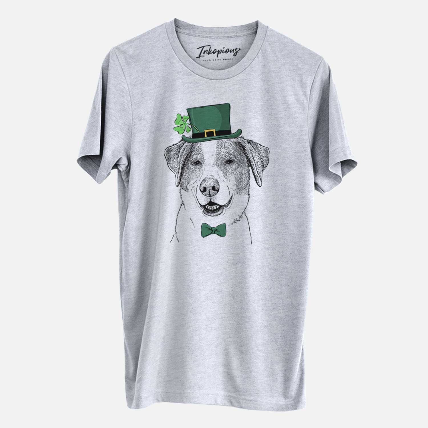 St. Patrick's Piper Pilot the Hound Mix - Unisex Crewneck