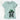 St. Patrick's Pixel the Australian Shepherd - Women's V-neck Shirt