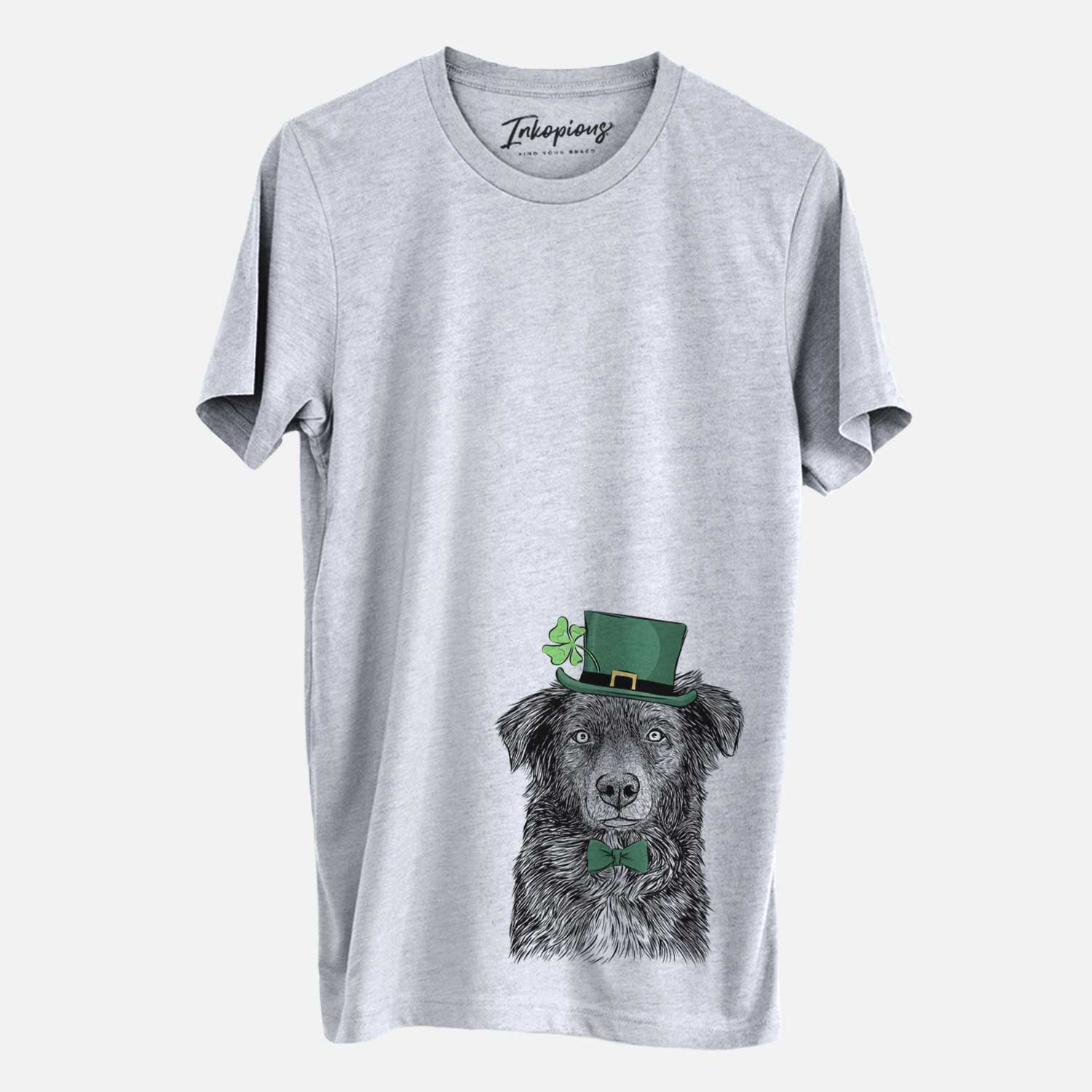 St. Patrick's Pixel the Australian Shepherd - Unisex Crewneck