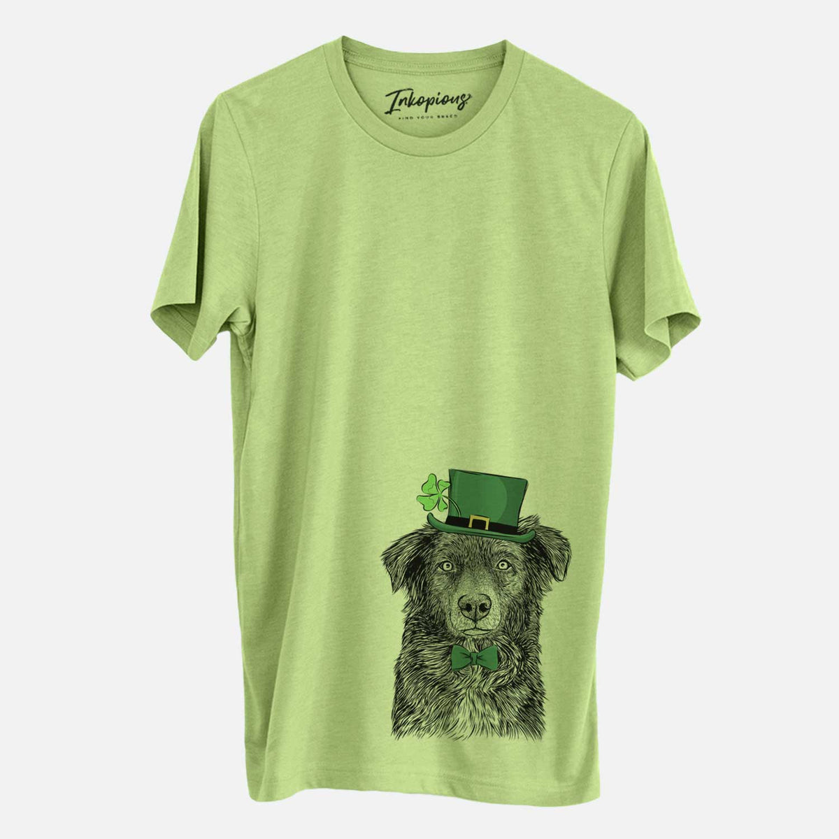 St. Patrick's Pixel the Australian Shepherd - Unisex Crewneck