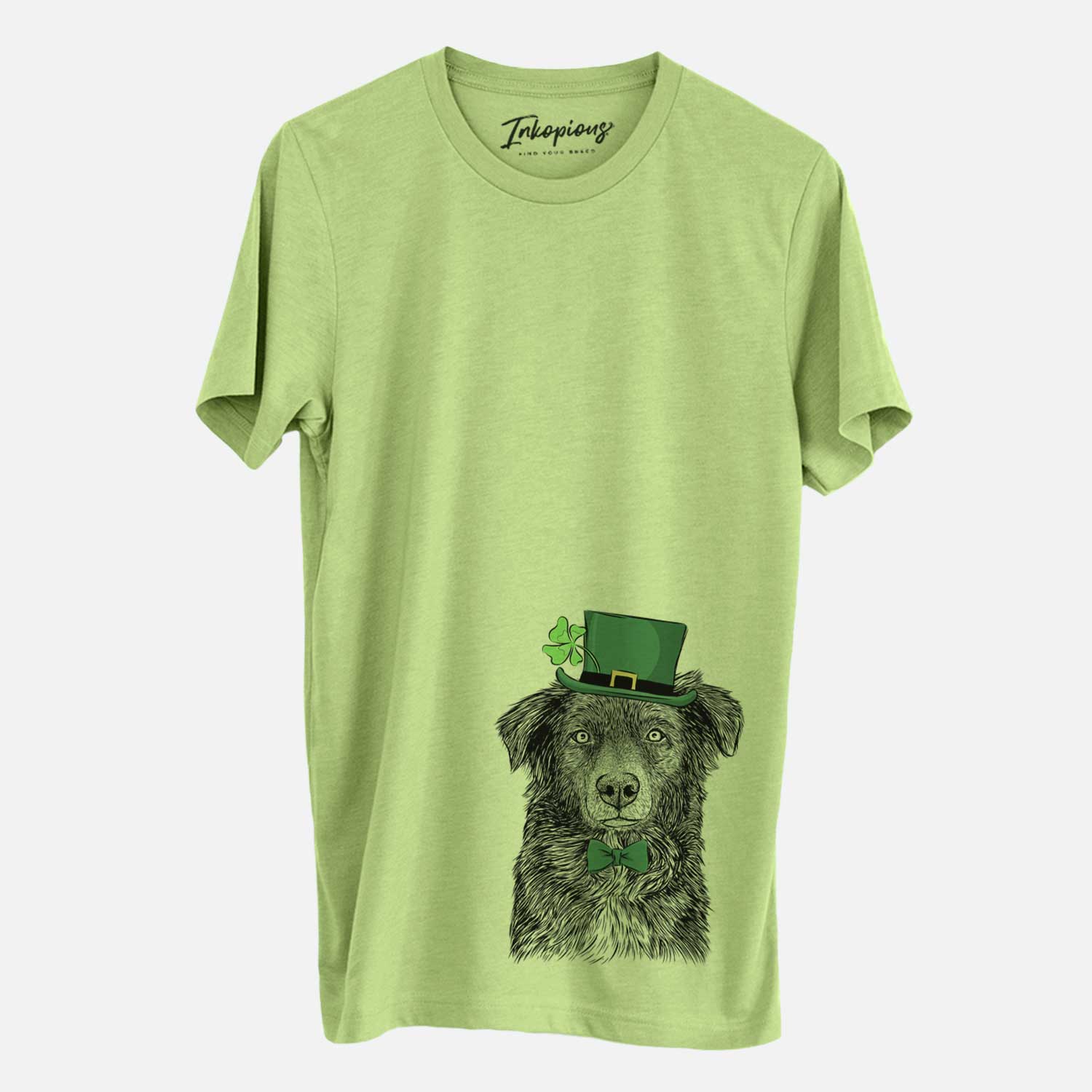 St. Patrick's Pixel the Australian Shepherd - Unisex Crewneck
