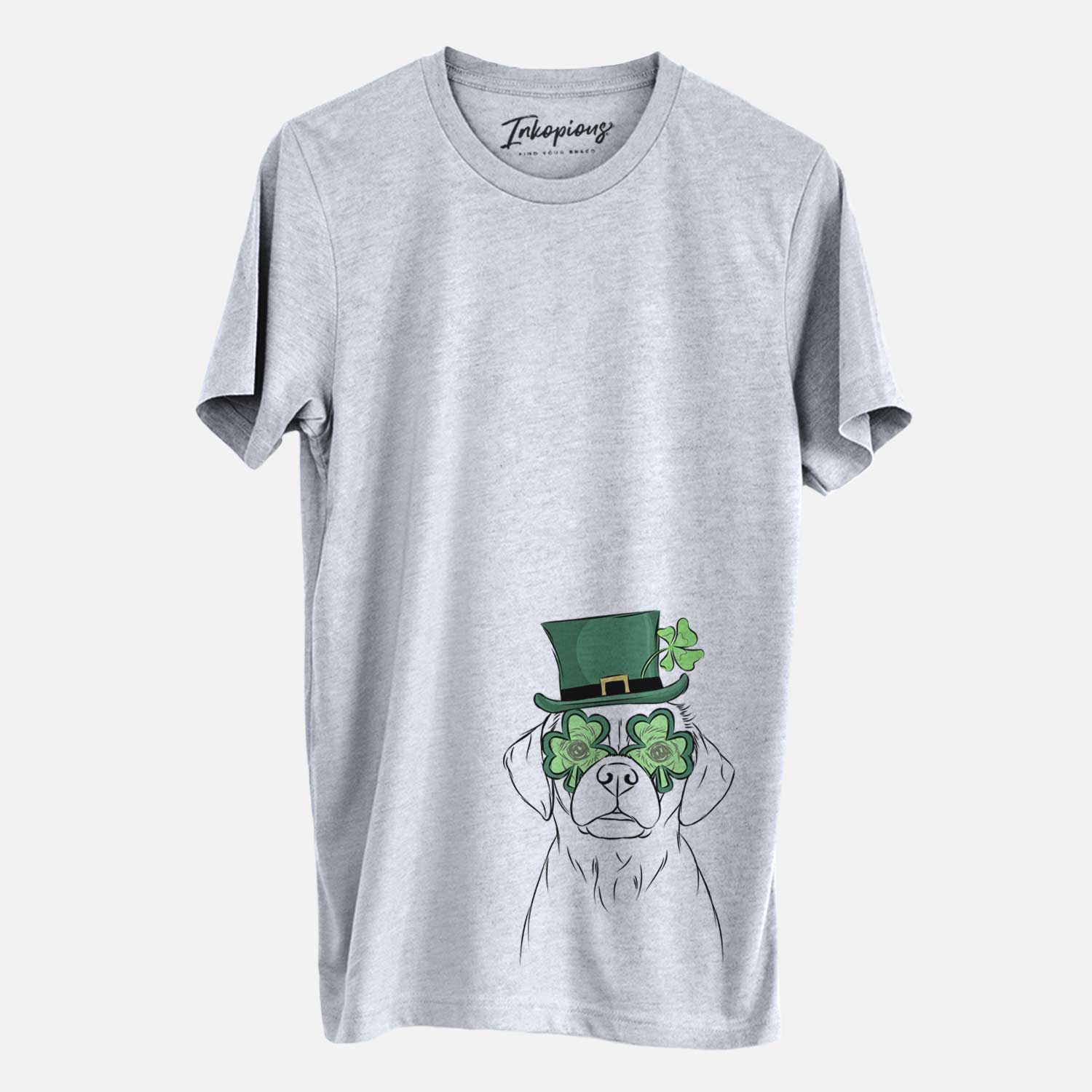 St. Patrick's Popcorn the Puggle - Unisex Crewneck