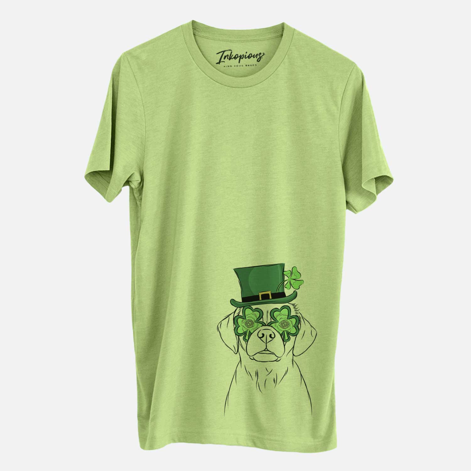 St. Patrick's Popcorn the Puggle - Unisex Crewneck