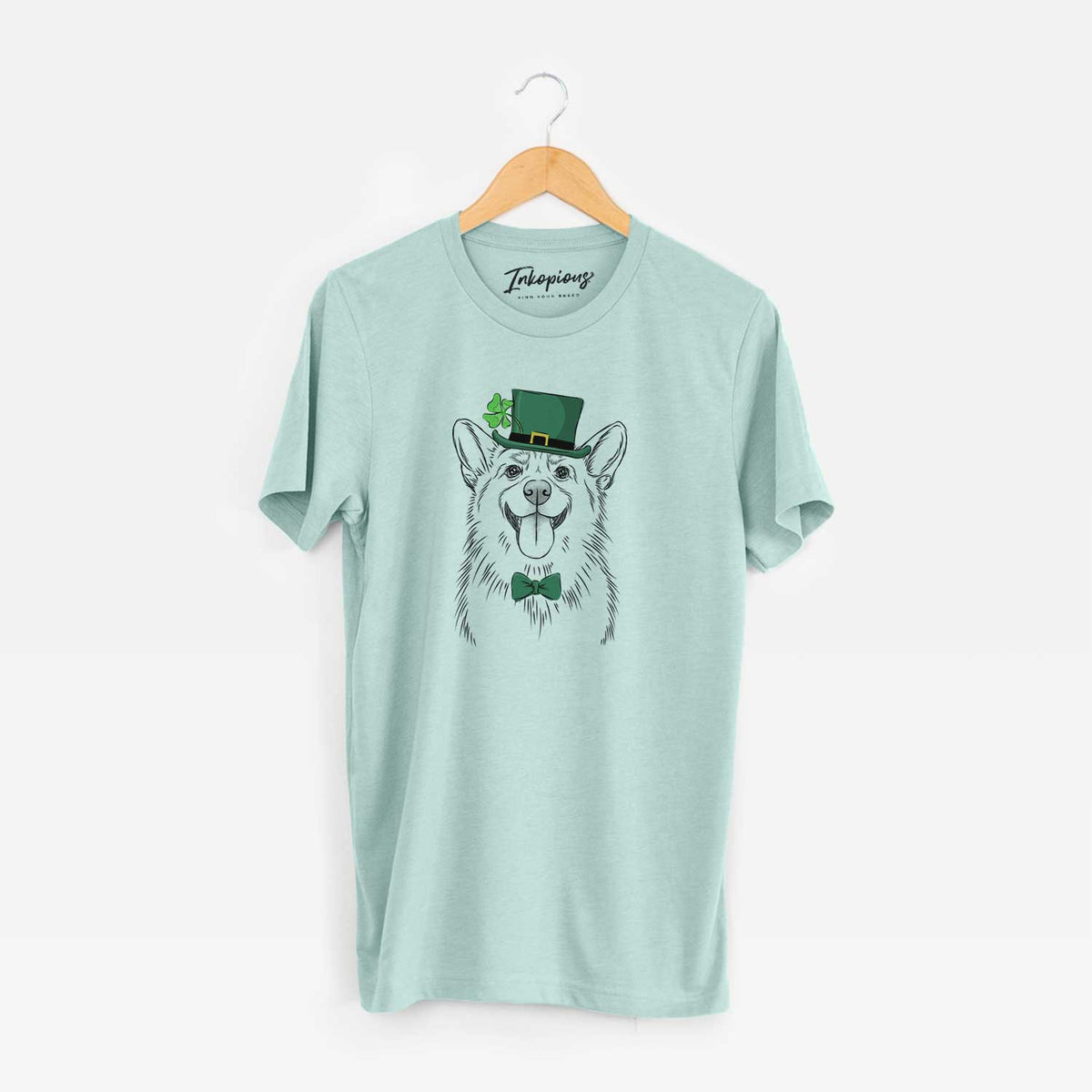 St. Patrick's Porter the Pembroke Welsh Corgi - Unisex Crewneck