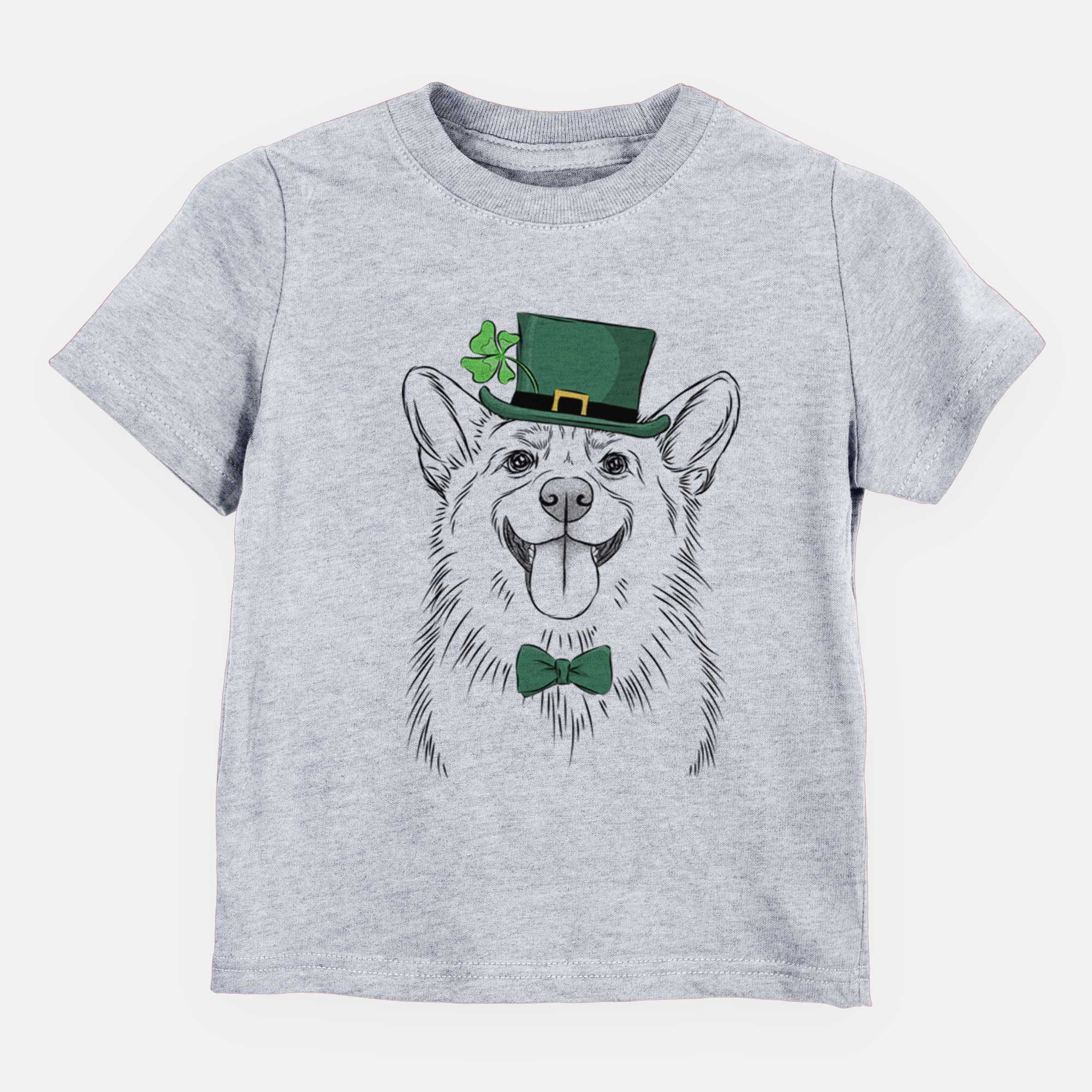 St. Patricks Porter the Pembroke Welsh Corgi - Kids/Youth/Toddler Shirt