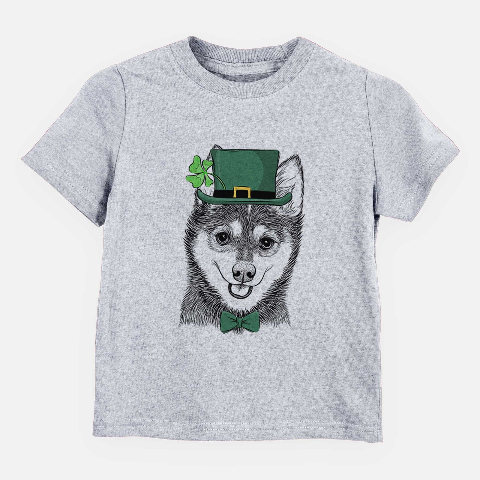 St. Patricks Posey the Alaskan Klee Kai - Kids/Youth/Toddler Shirt