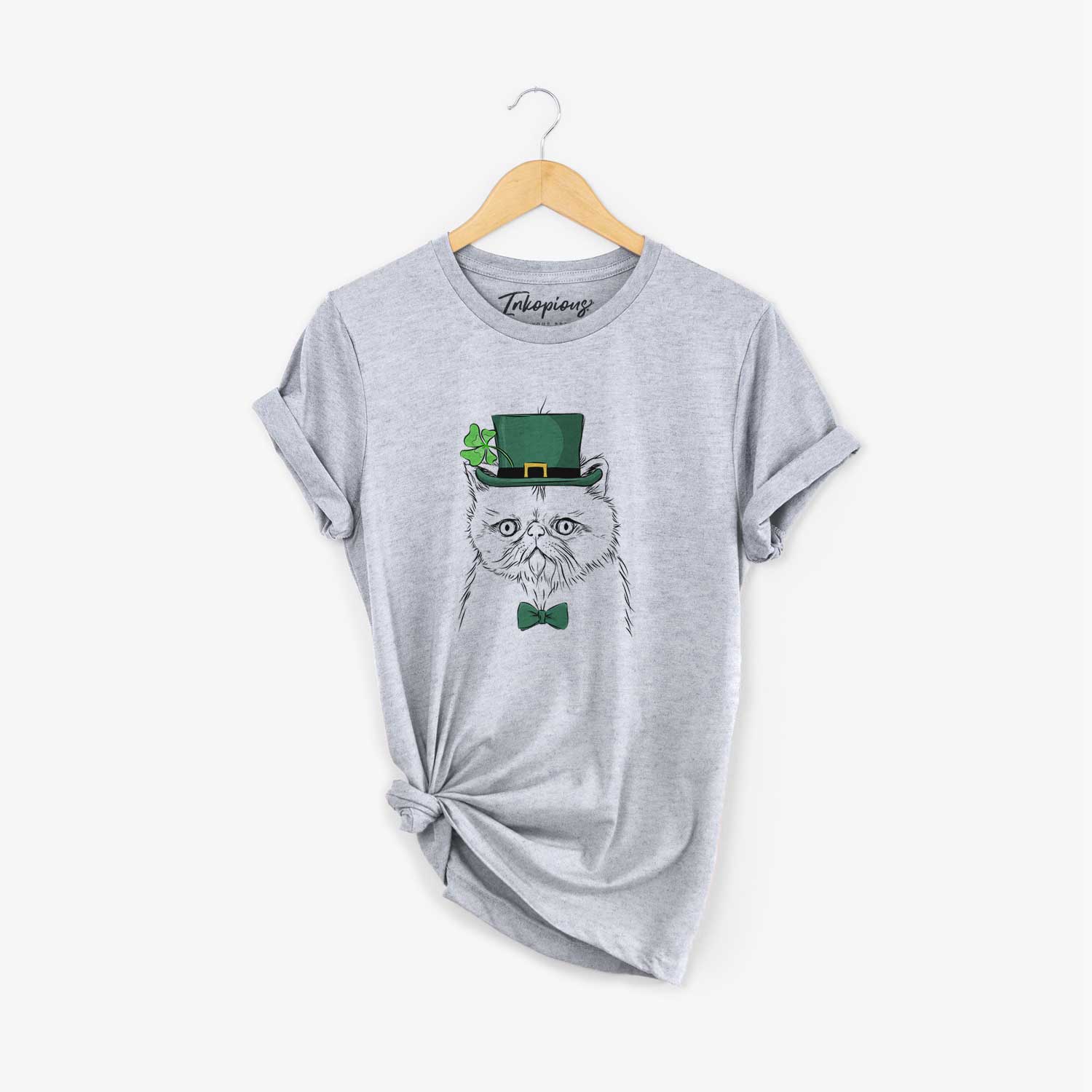 St. Patrick's Punky the Persian - Unisex Crewneck