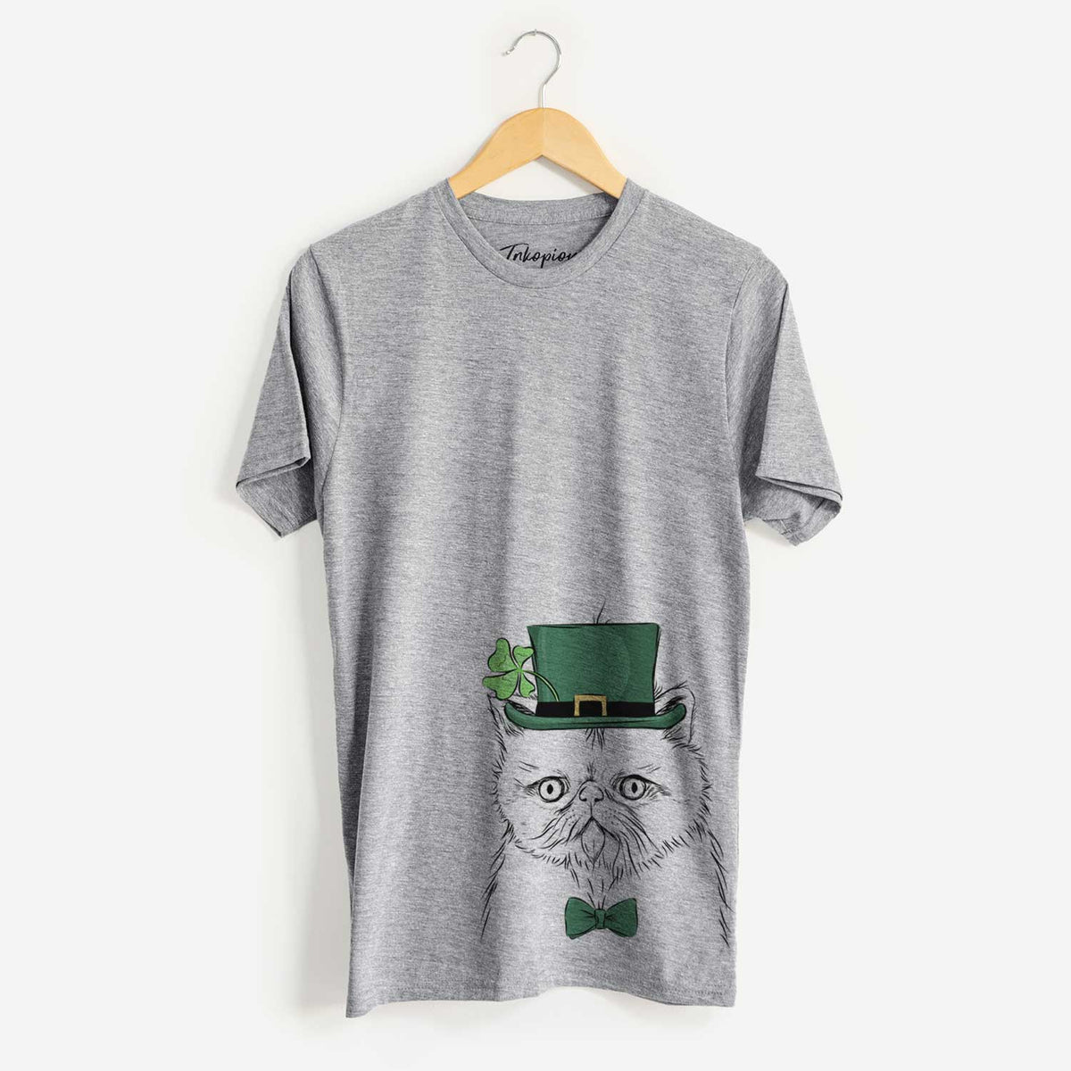 St. Patrick's Punky the Persian - Unisex Crewneck