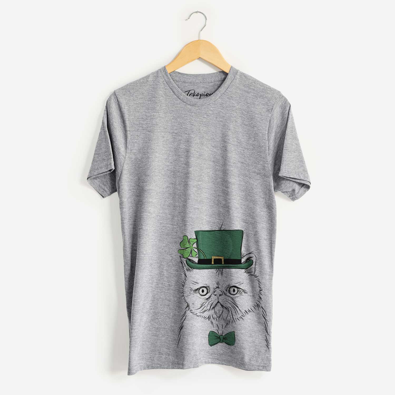 St. Patrick's Punky the Persian - Unisex Crewneck