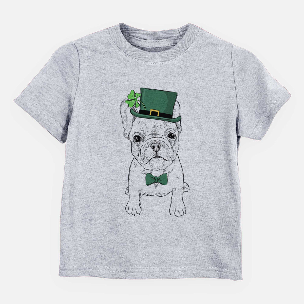 St. Patricks Puppy Pierre the French Bulldog - Kids/Youth/Toddler Shirt