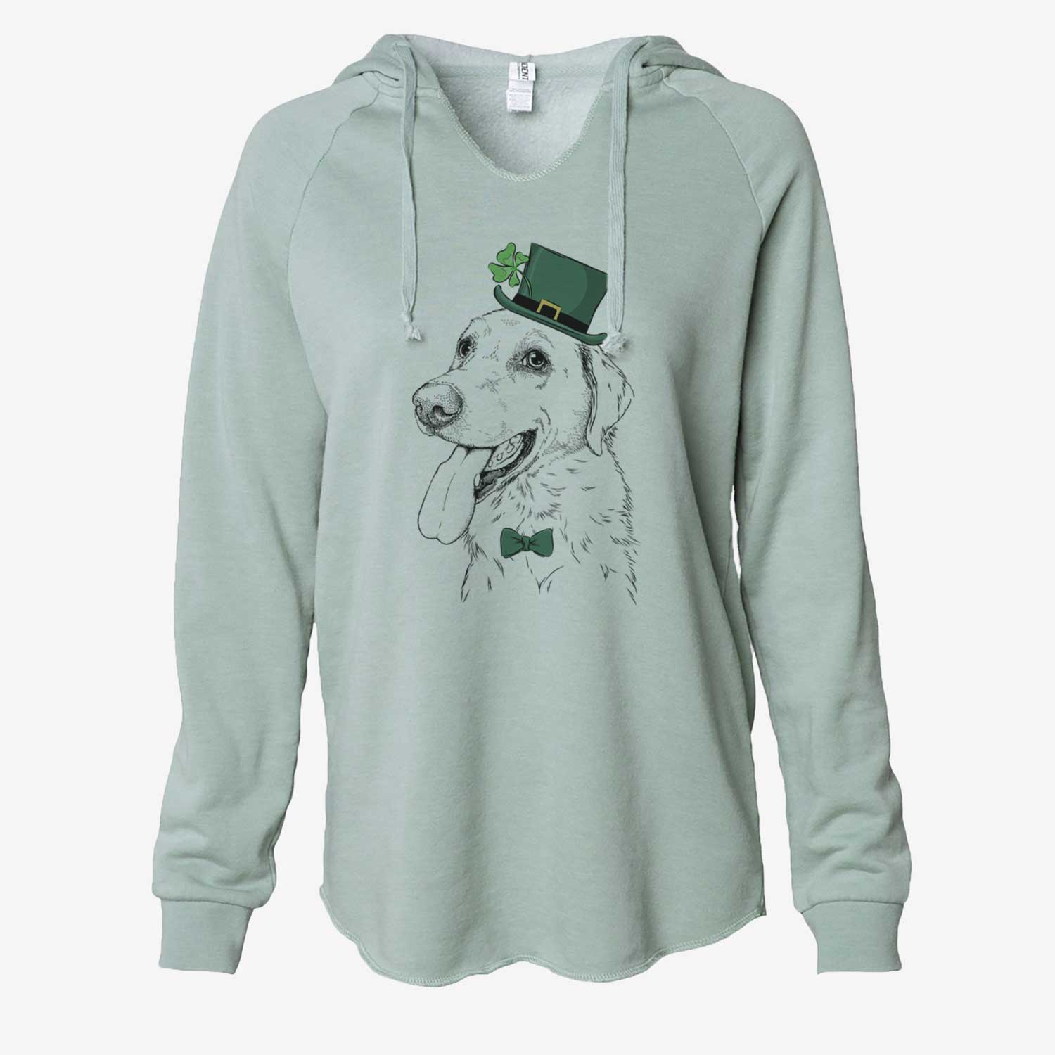 St. Patrick's Purl the British Lab - Cali Wave Hooded Sweatshirt