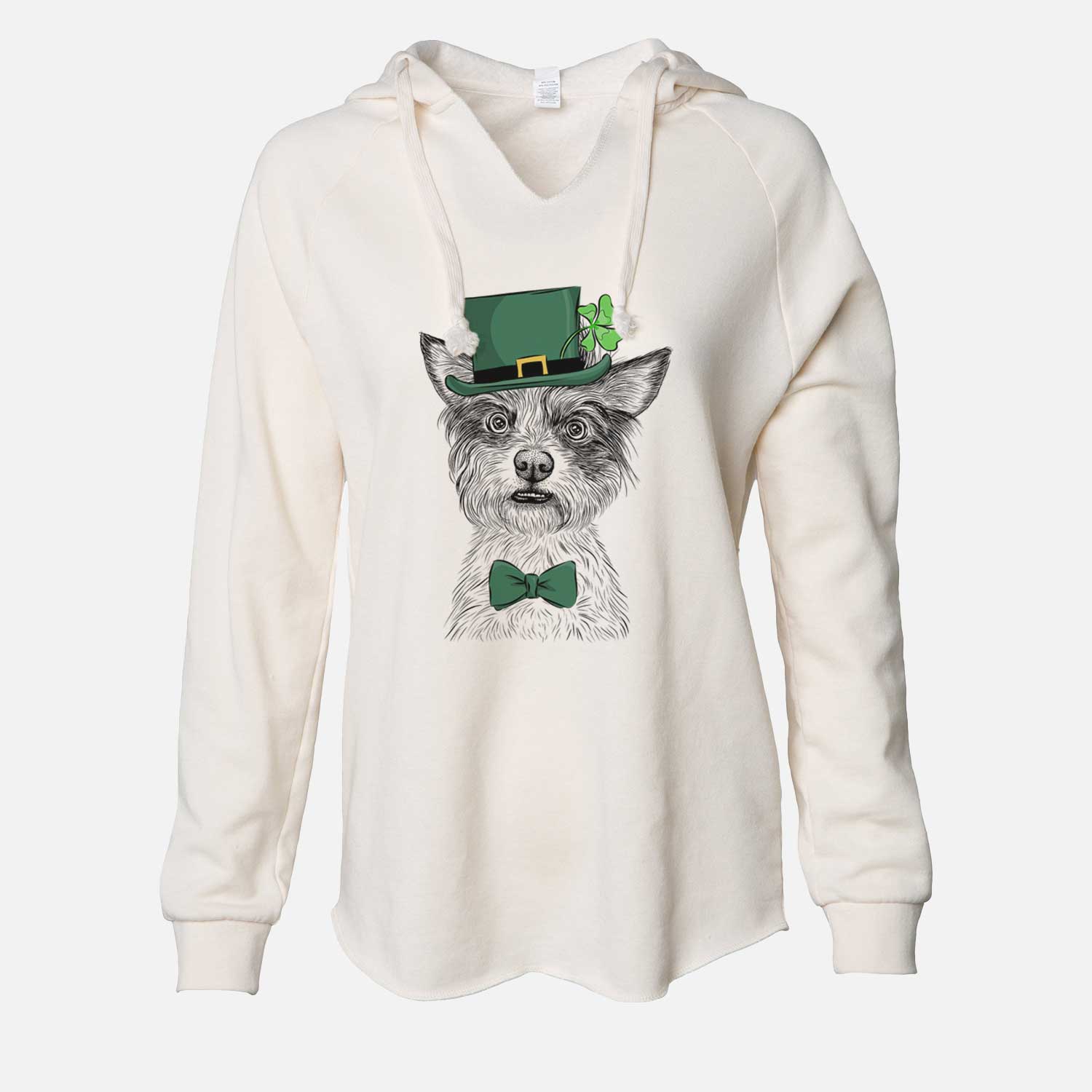 St. Patrick's Quigley the Mixed Breed - Cali Wave Hooded Sweatshirt