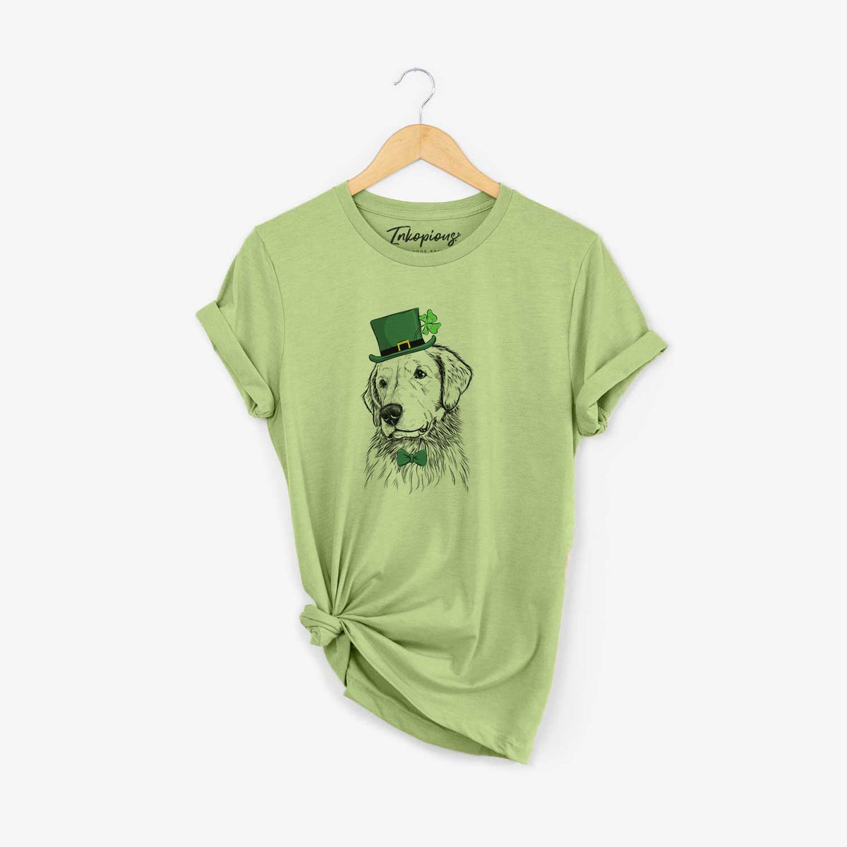 St. Patrick&#39;s Quinn the Golden Retriever - Unisex Crewneck