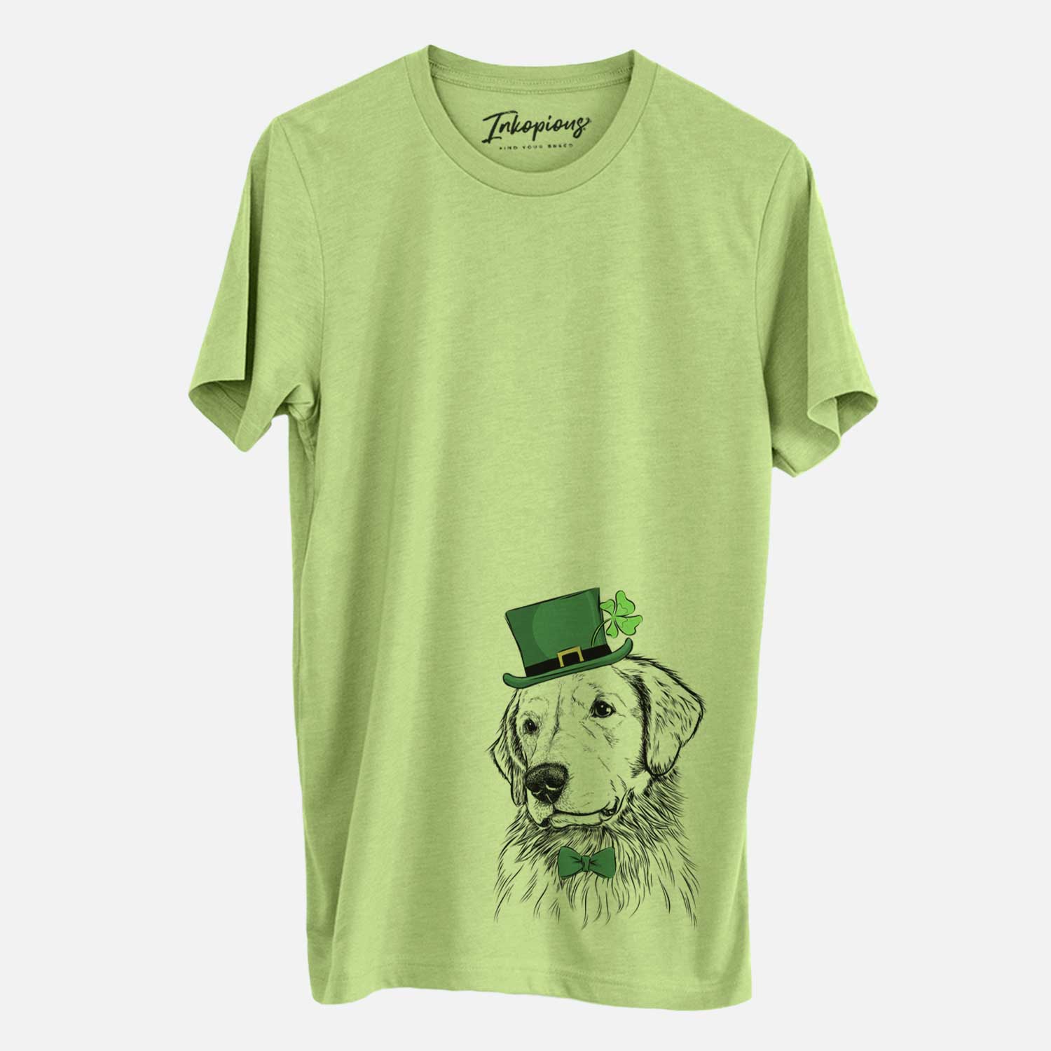 St. Patrick's Quinn the Golden Retriever - Unisex Crewneck