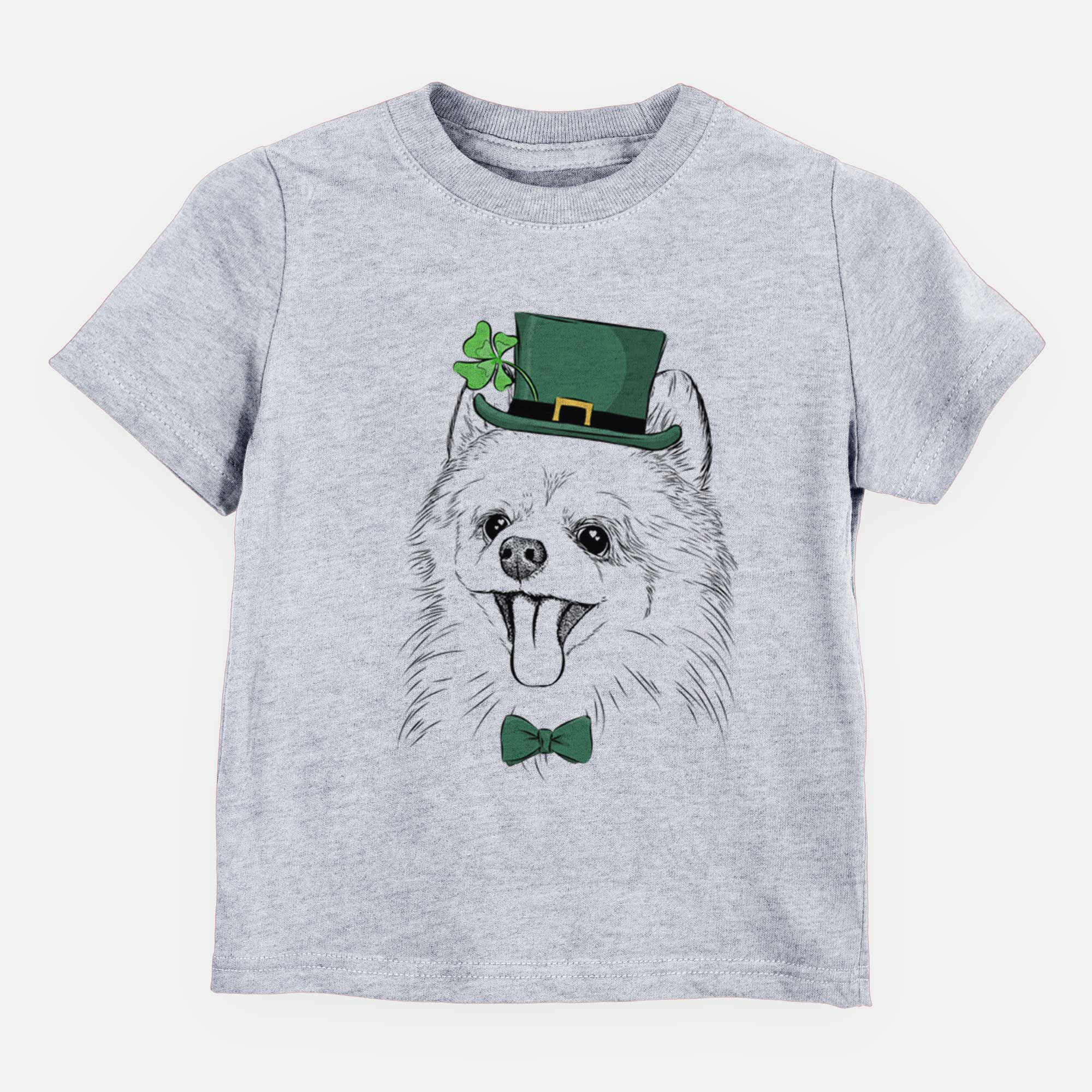 St. Patricks Quinn the Pomeranian - Kids/Youth/Toddler Shirt