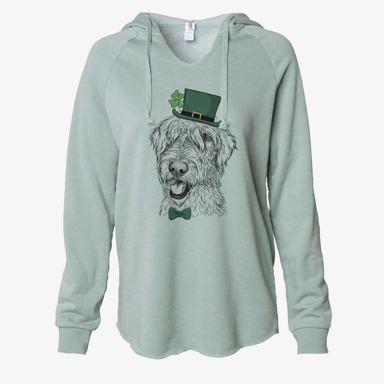 St. Patrick's Ragnar the Irish Wolfhound - Cali Wave Hooded Sweatshirt