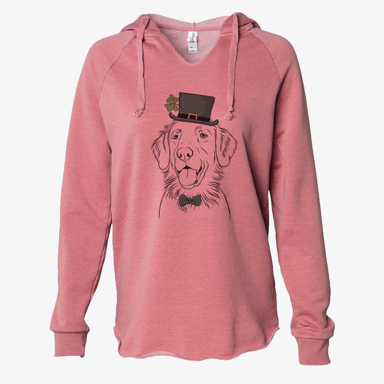 St. Patrick's Raisin the Flat Coated Retriever - Cali Wave Hooded Sweatshirt