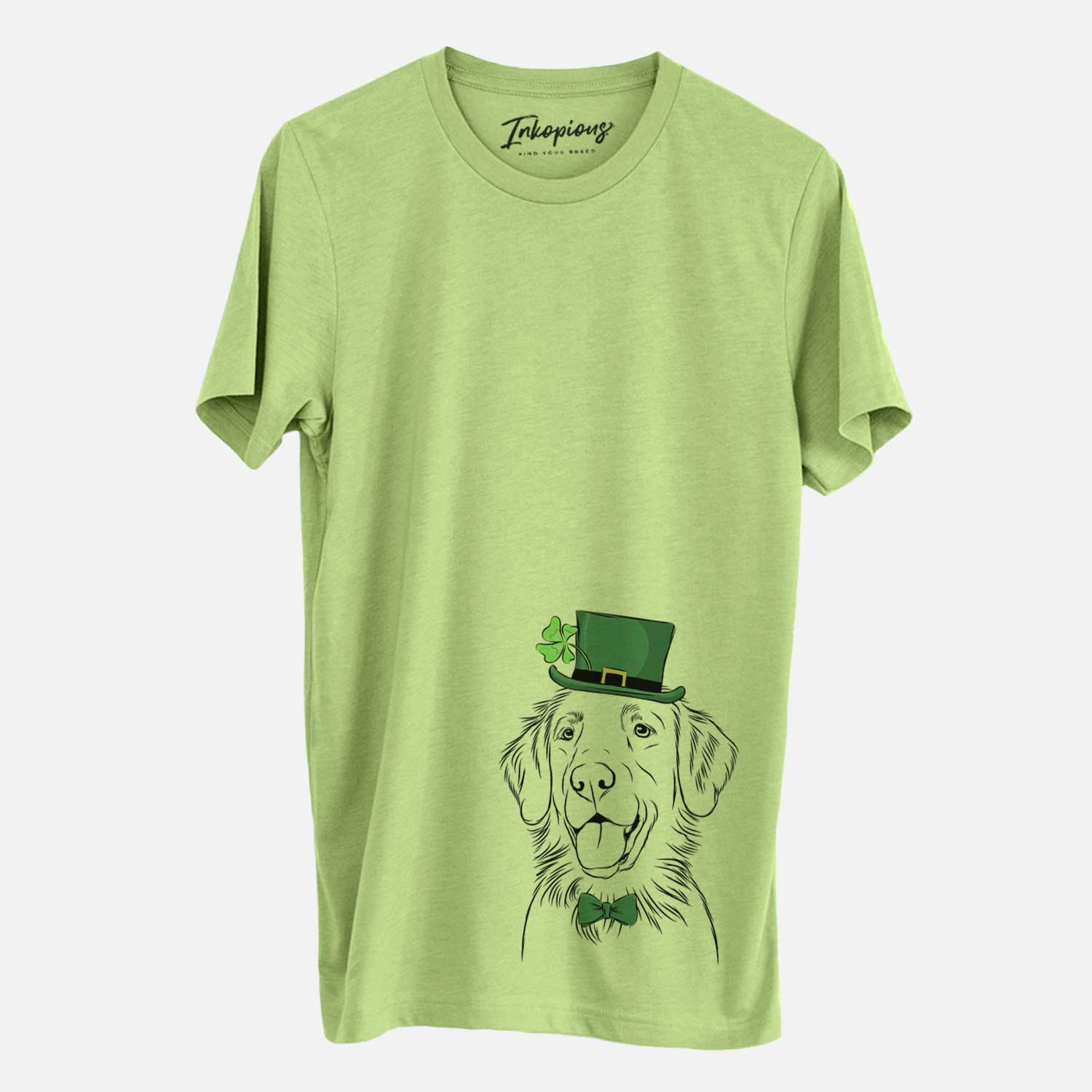 St. Patrick's Raisin the Flat Coated Retriever - Unisex Crewneck