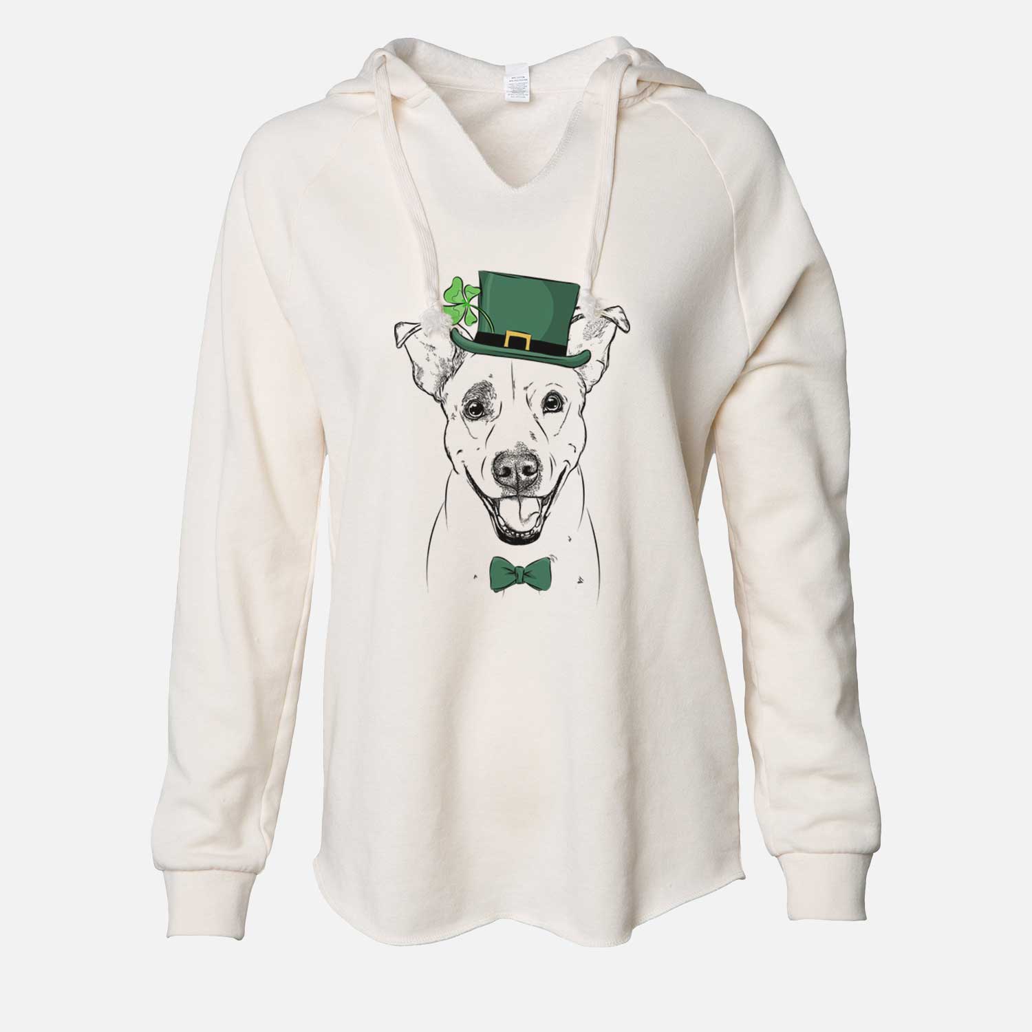 St. Patrick's Ralphie the Mixed Breed - Cali Wave Hooded Sweatshirt