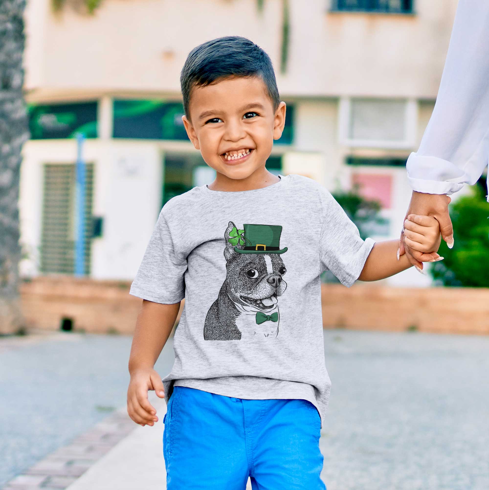 St. Patricks Ralphie the Boston Terrier - Kids/Youth/Toddler Shirt