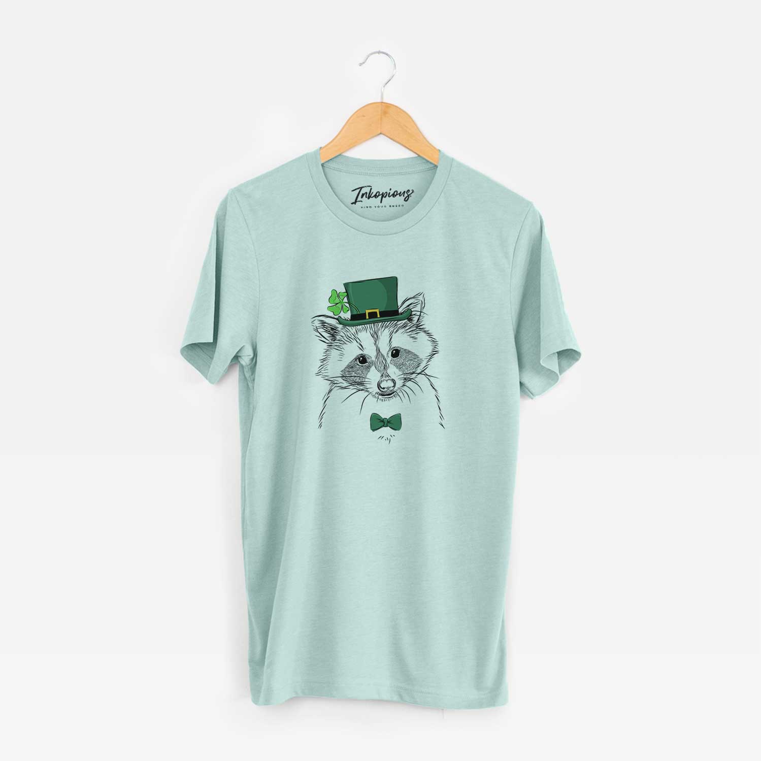St. Patrick's Randy the Raccoon - Unisex Crewneck