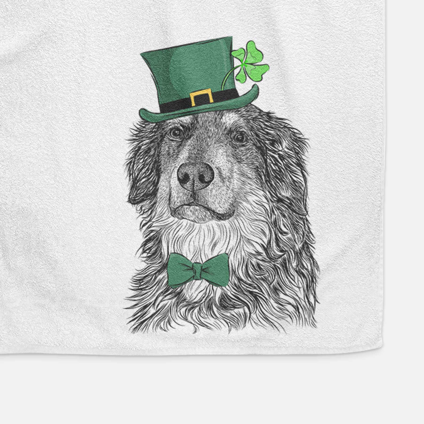 Ranger the Mixed Breed Decorative Hand Towel