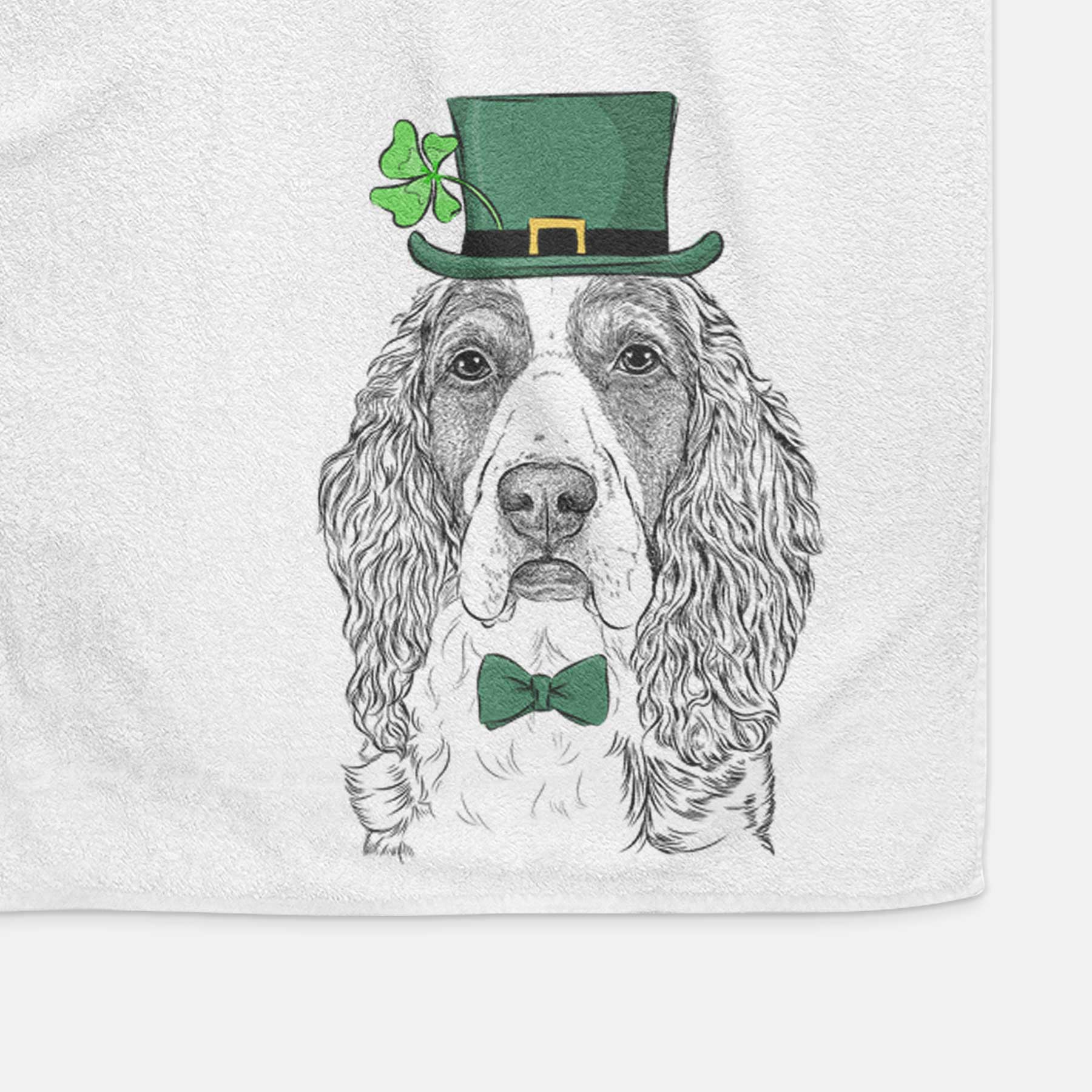 Red the English Springer Spaniel Decorative Hand Towel