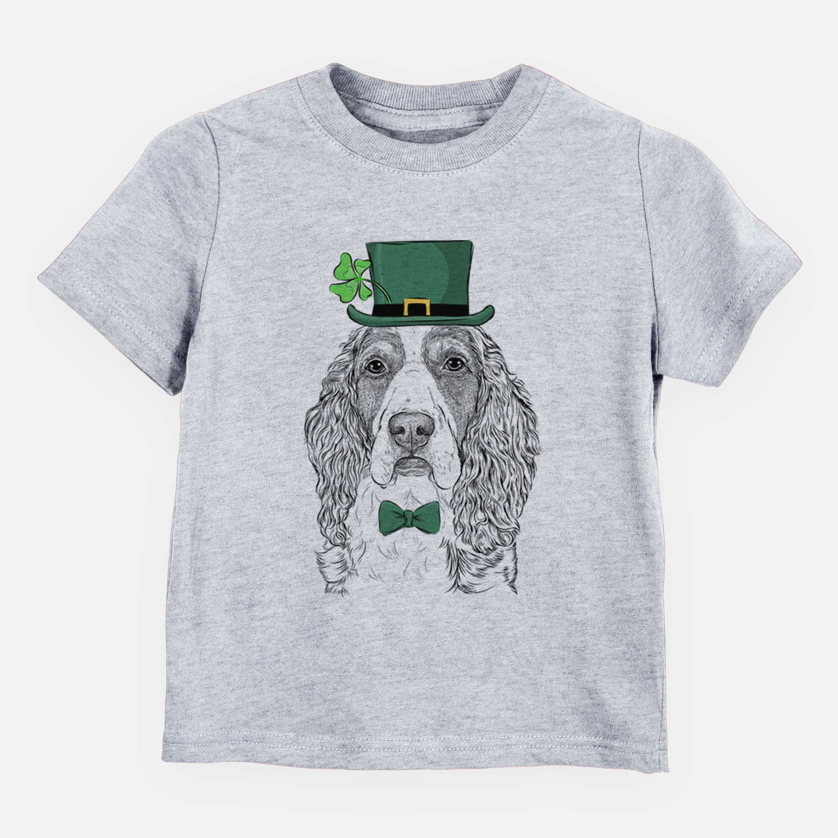 St. Patricks Red the English Springer Spaniel - Kids/Youth/Toddler Shirt