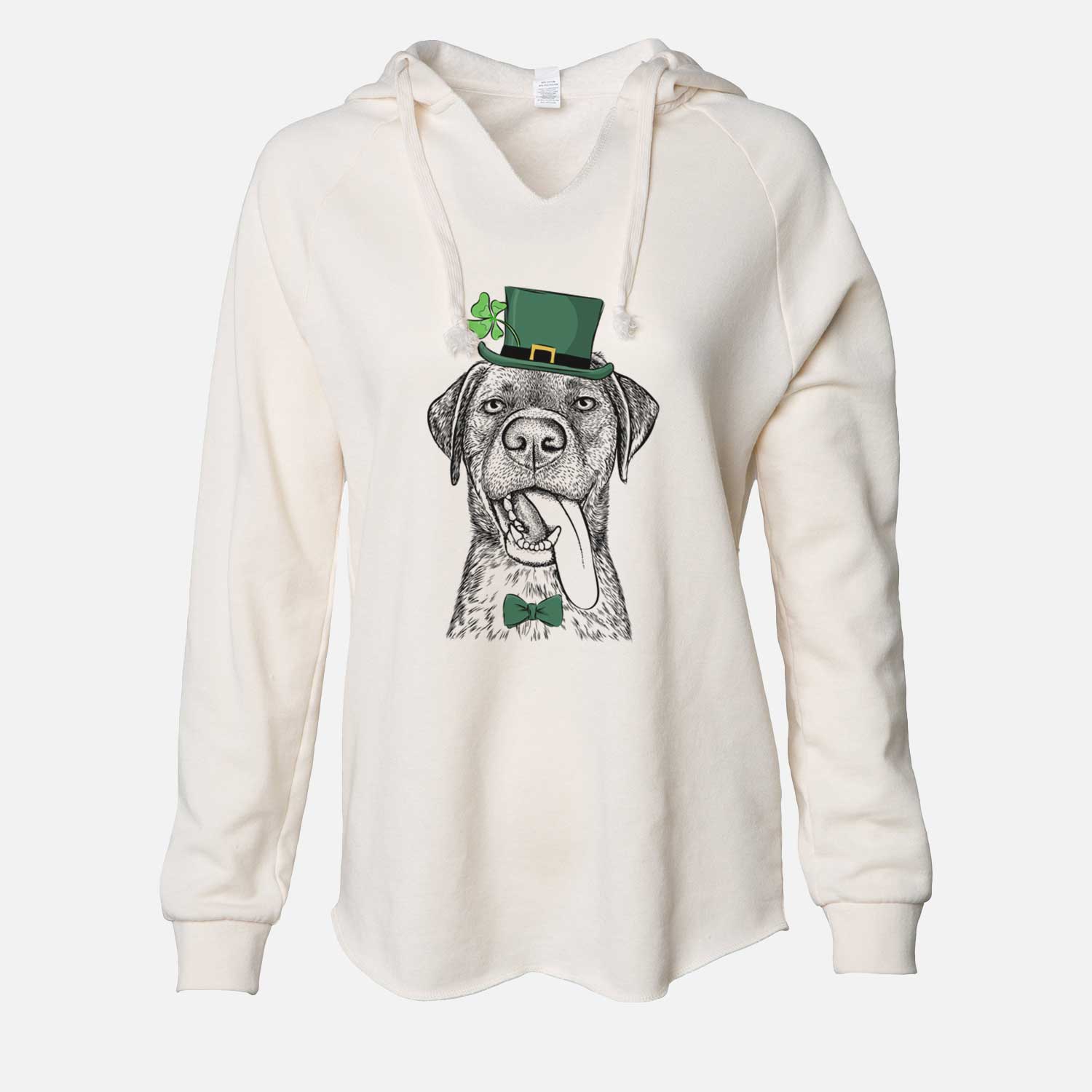 St. Patrick's Reese the Mixed Breed - Cali Wave Hooded Sweatshirt