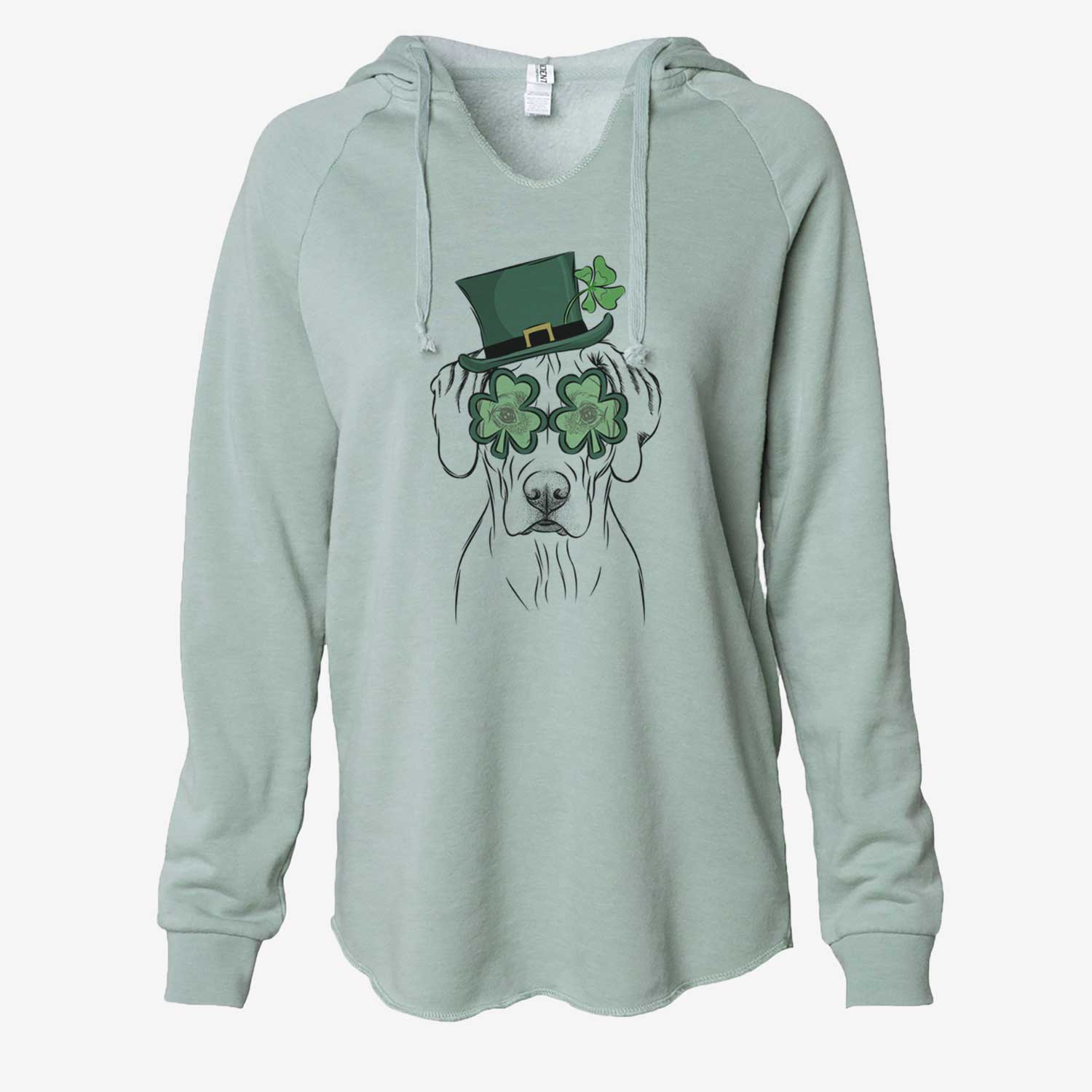 St. Patrick's Reid the Rhodesian Ridgeback - Cali Wave Hooded Sweatshirt