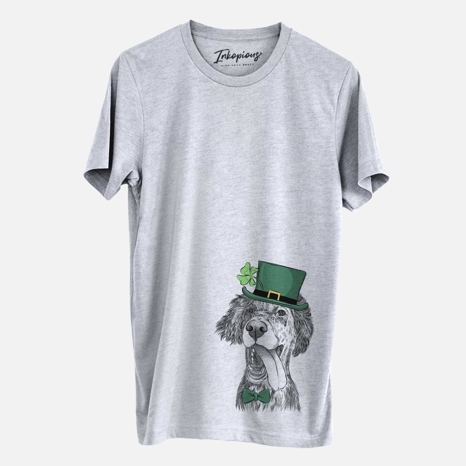 St. Patrick's Renly the English Setter - Unisex Crewneck