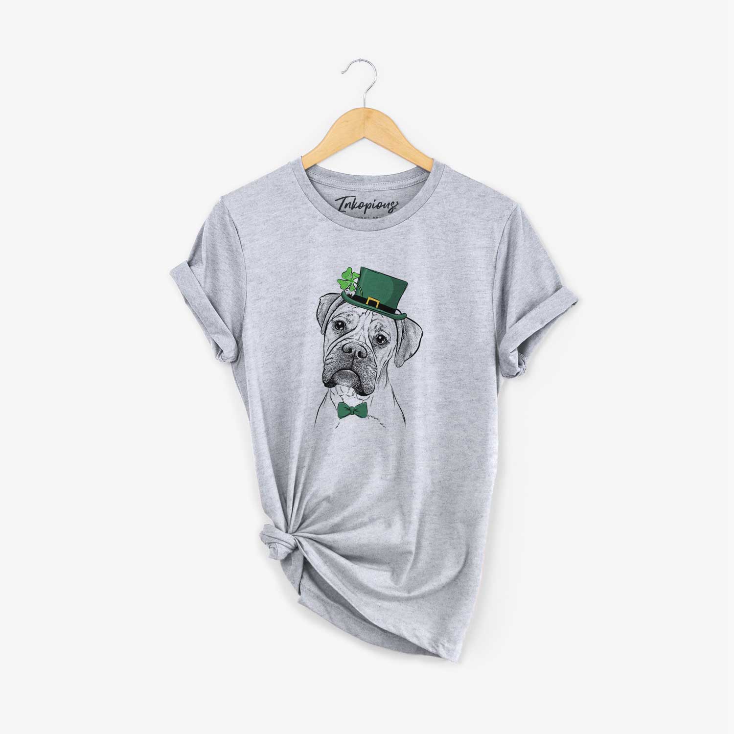 St. Patrick's Reuby the Boxer - Unisex Crewneck