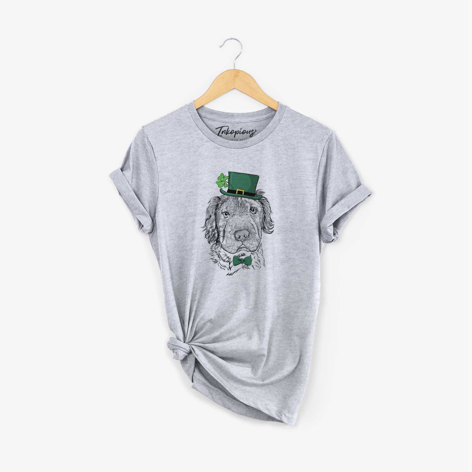 St. Patrick's Rex the Mini Hippo - Unisex Crewneck