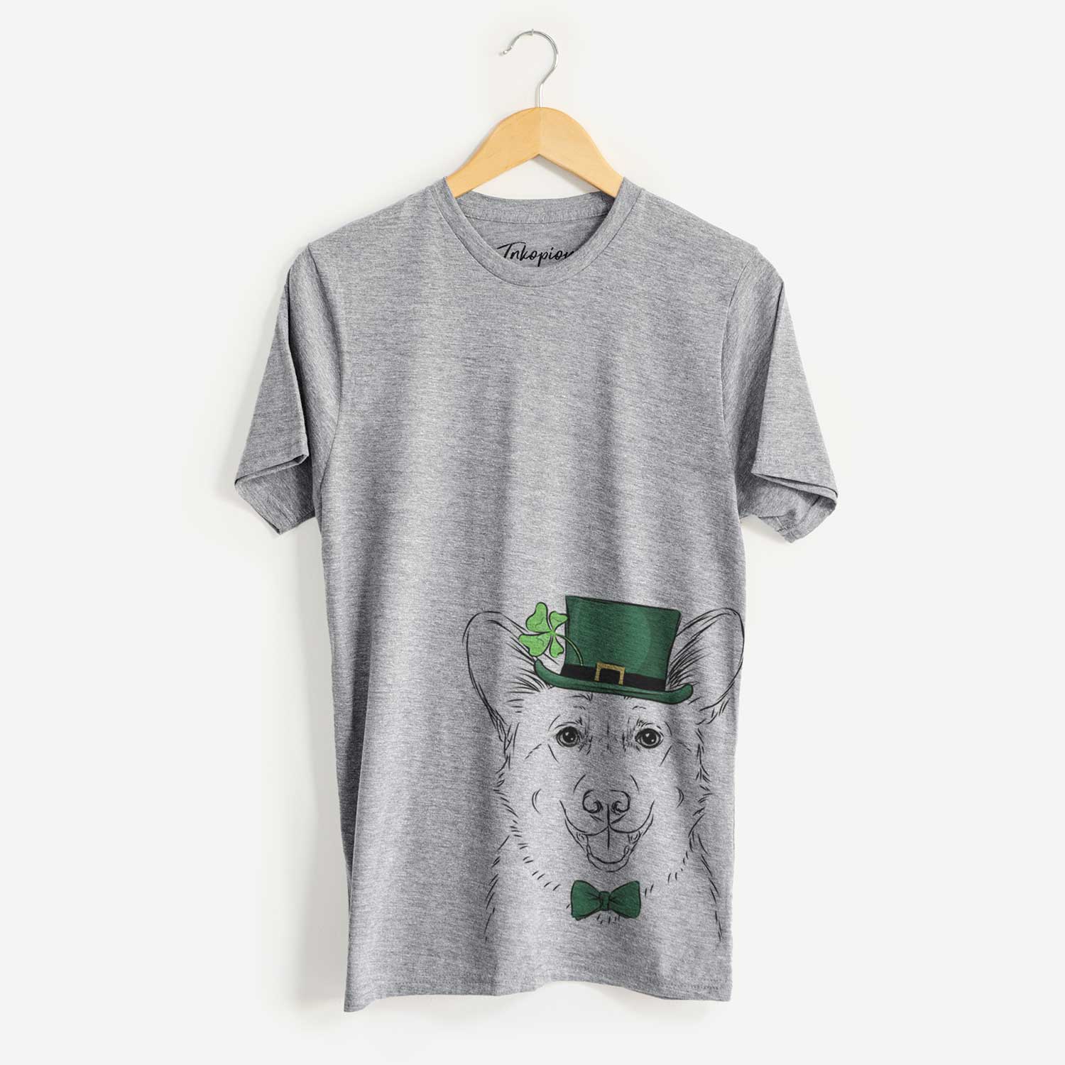 St. Patrick's Ricco the Corgi - Unisex Crewneck