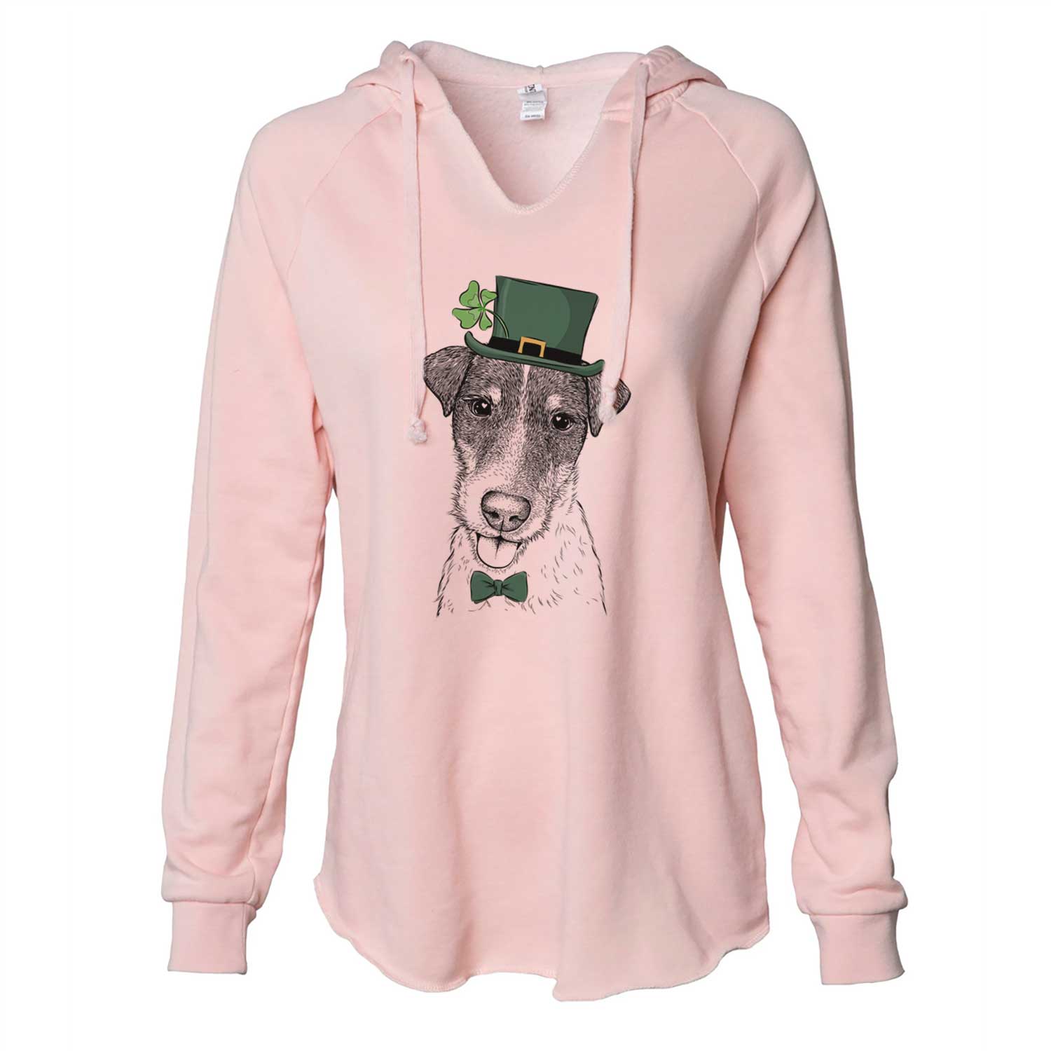 St. Patrick's Rider the Parson Russell Terrier - Cali Wave Hooded Sweatshirt