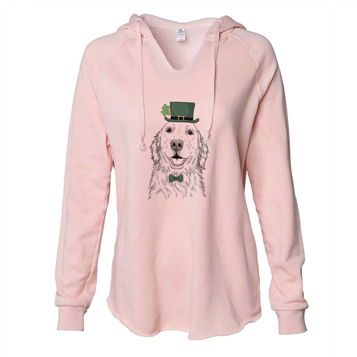 St. Patrick's Ridge the Golden Retriever - Cali Wave Hooded Sweatshirt