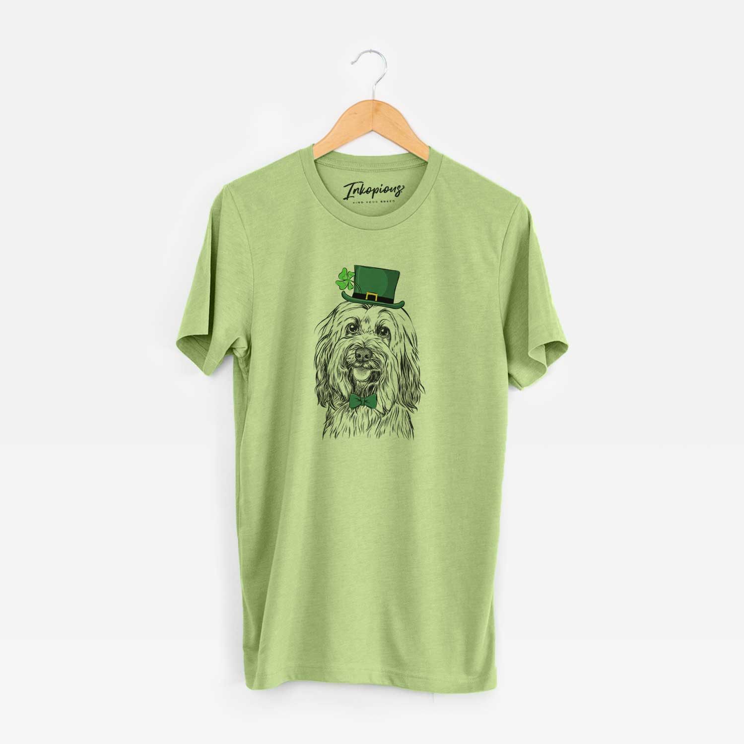 St. Patrick's Rime the Tibetan Terrier - Unisex Crewneck