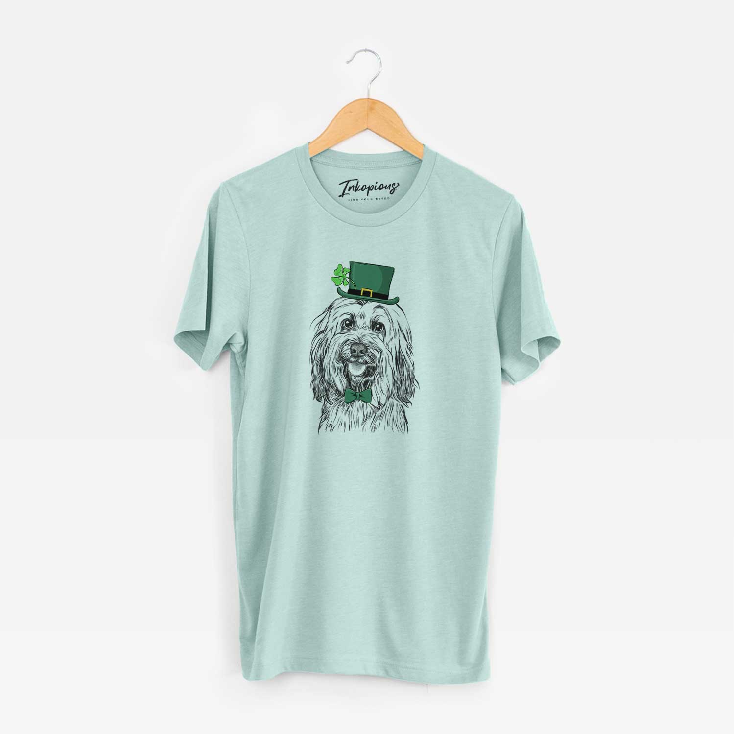 St. Patrick's Rime the Tibetan Terrier - Unisex Crewneck