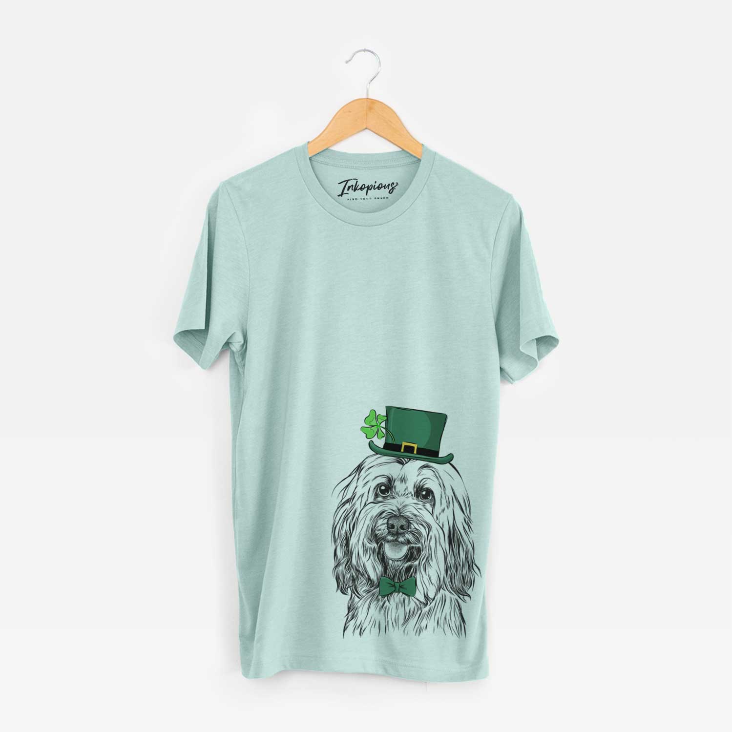 St. Patrick's Rime the Tibetan Terrier - Unisex Crewneck