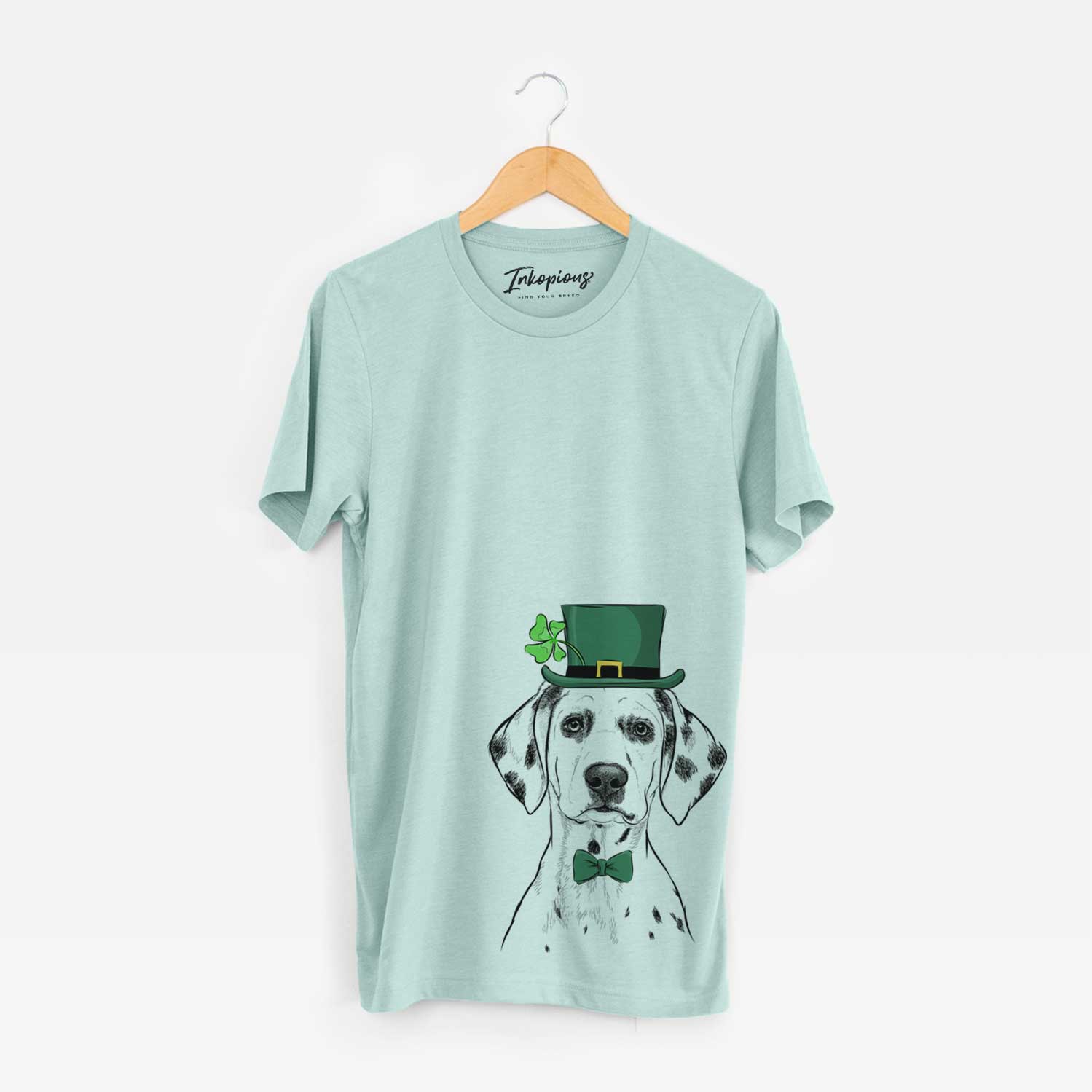 St. Patrick's Riot the Dalmatian - Unisex Crewneck