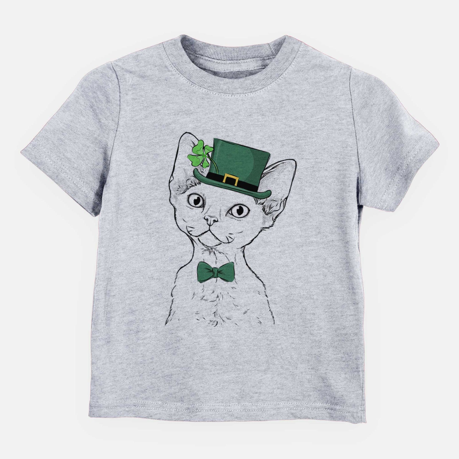 St. Patricks Ripley the Devon Rex Cat - Kids/Youth/Toddler Shirt