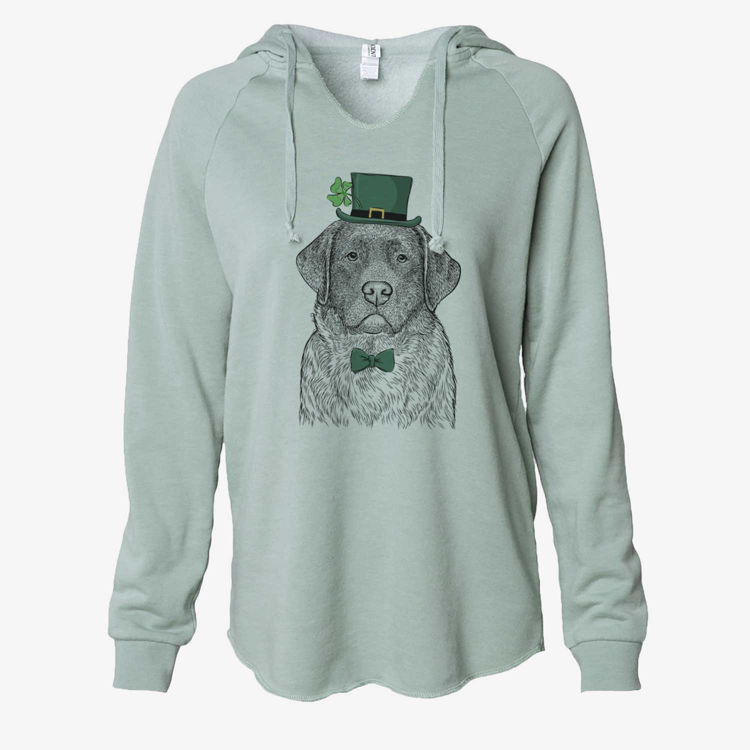 St. Patrick's River the English Labrador Retriever - Cali Wave Hooded Sweatshirt