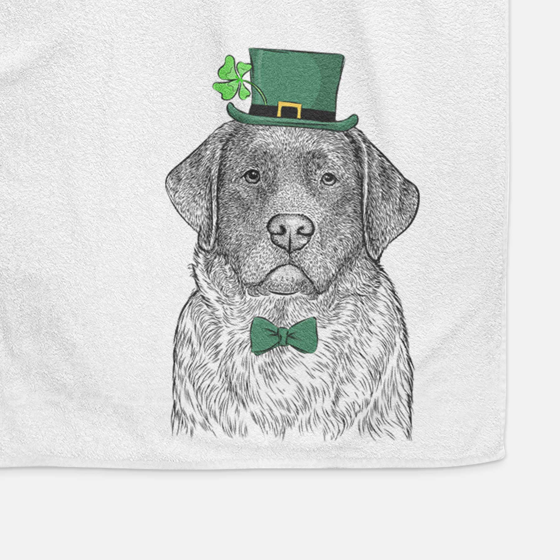 River the English Labrador Retriever Decorative Hand Towel