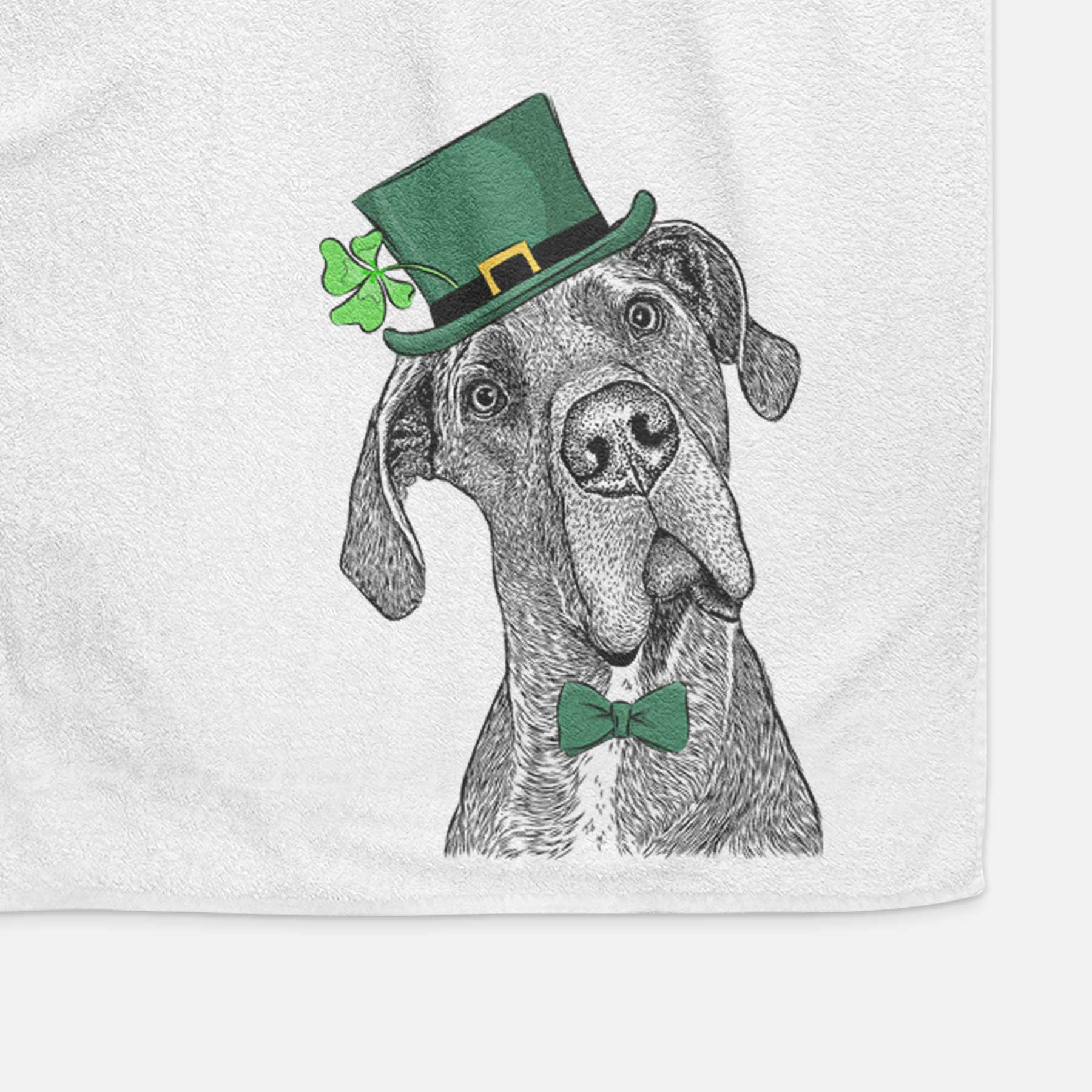 River the Great Dane Decorative Hand Towel