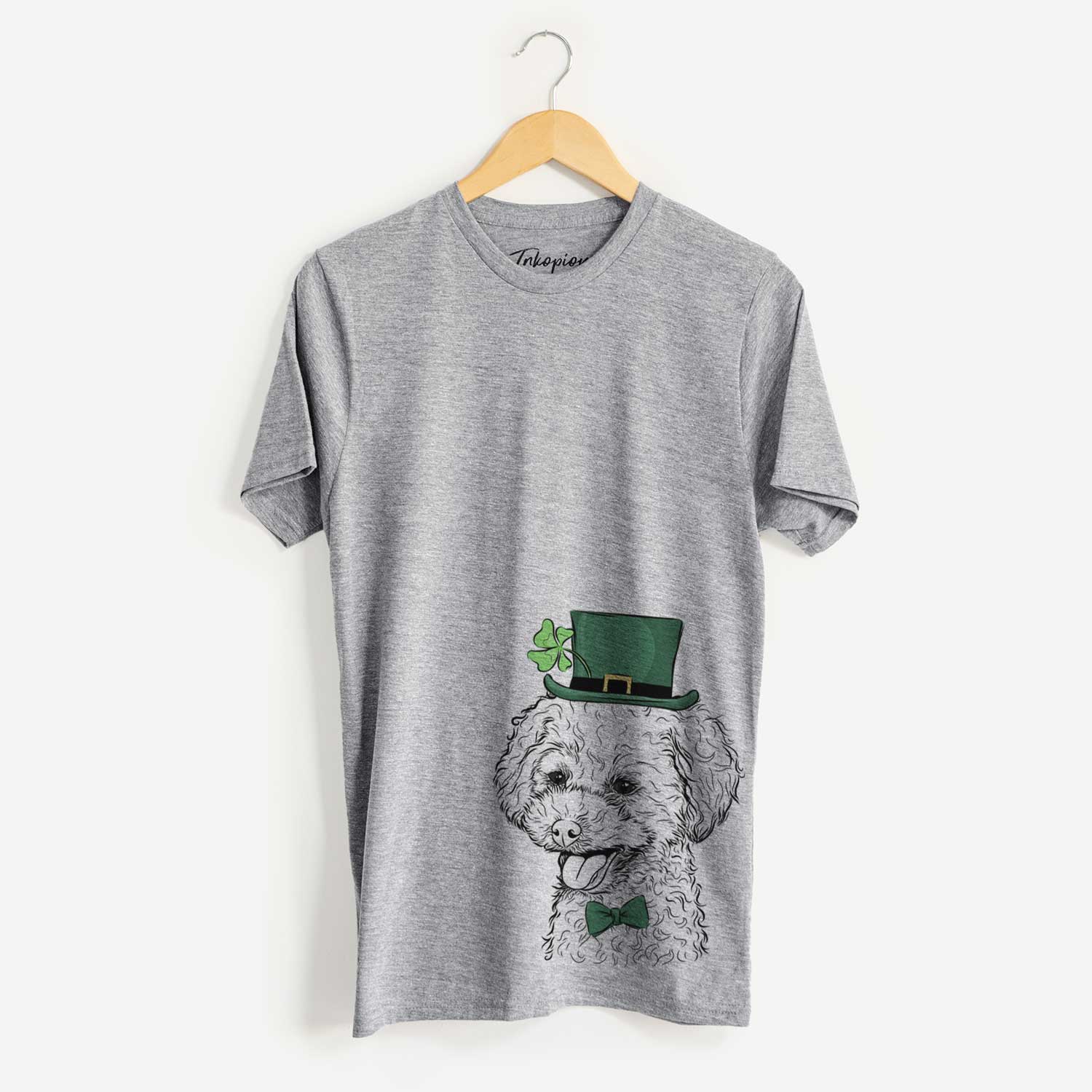 St. Patrick's Rocky the Teacup Poodle - Unisex Crewneck