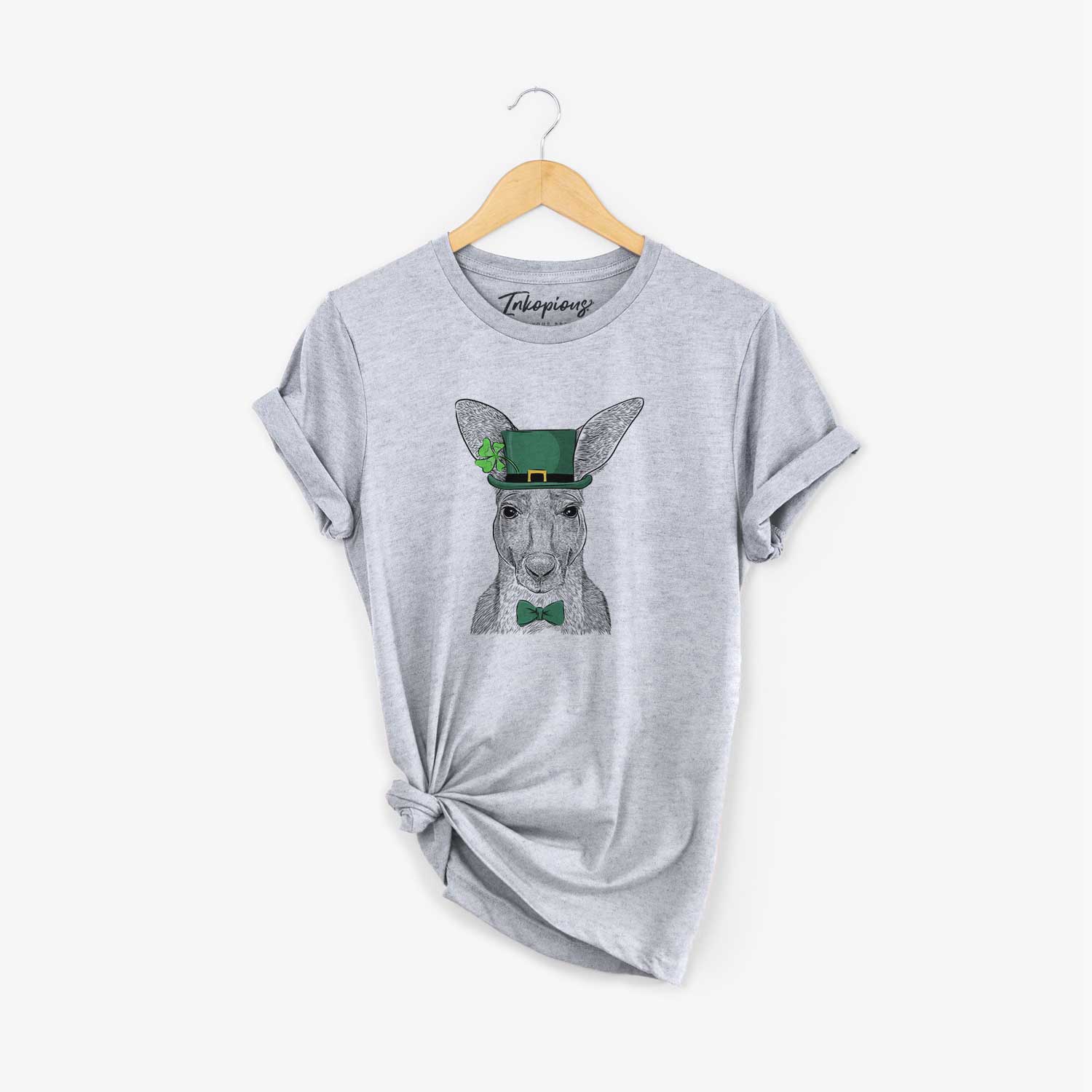 St. Patrick's Roger the Red Kangaroo - Unisex Crewneck