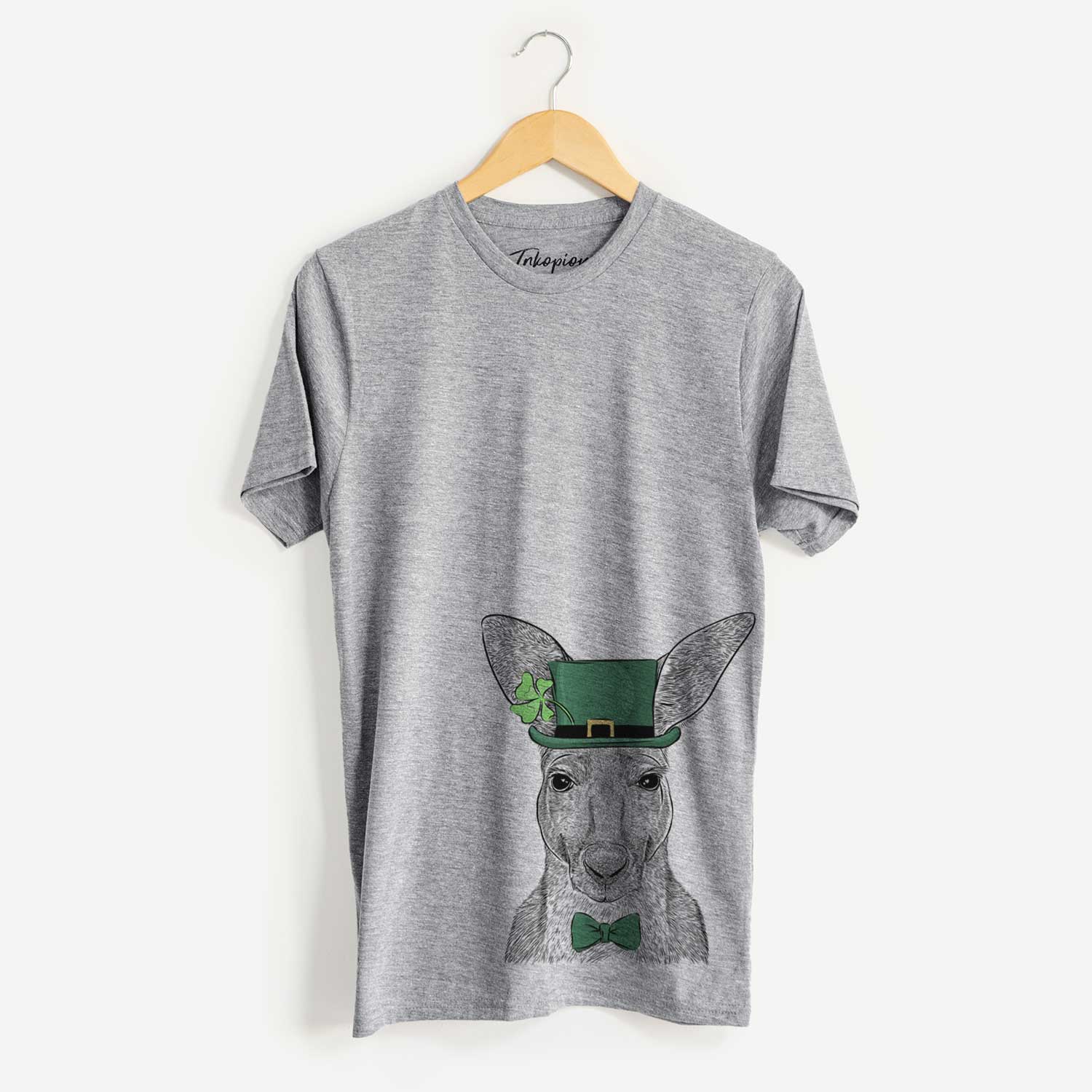 St. Patrick's Roger the Red Kangaroo - Unisex Crewneck